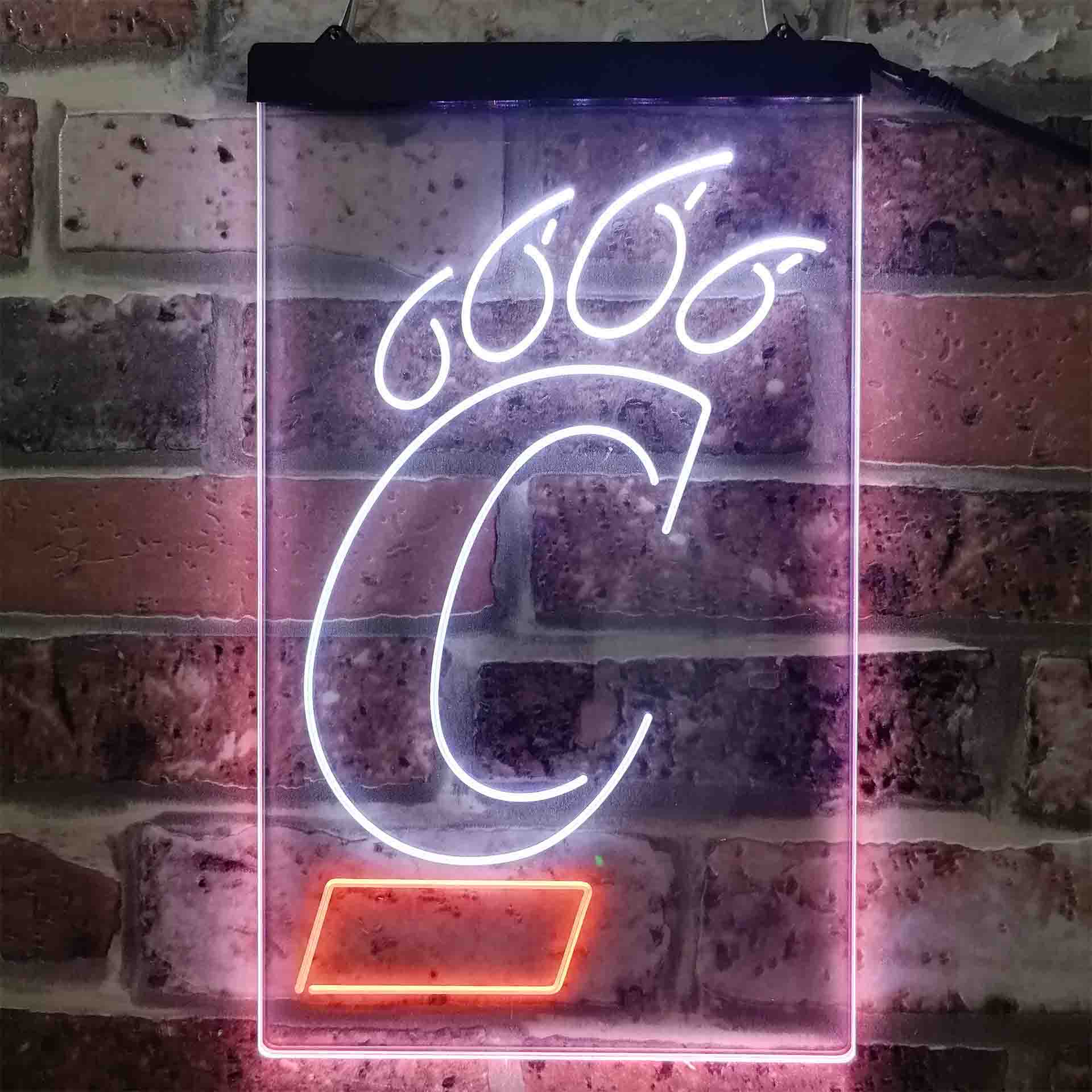 University of Cincinnati Bearcats,NCAA Neon-Like LED Sign - Image 4