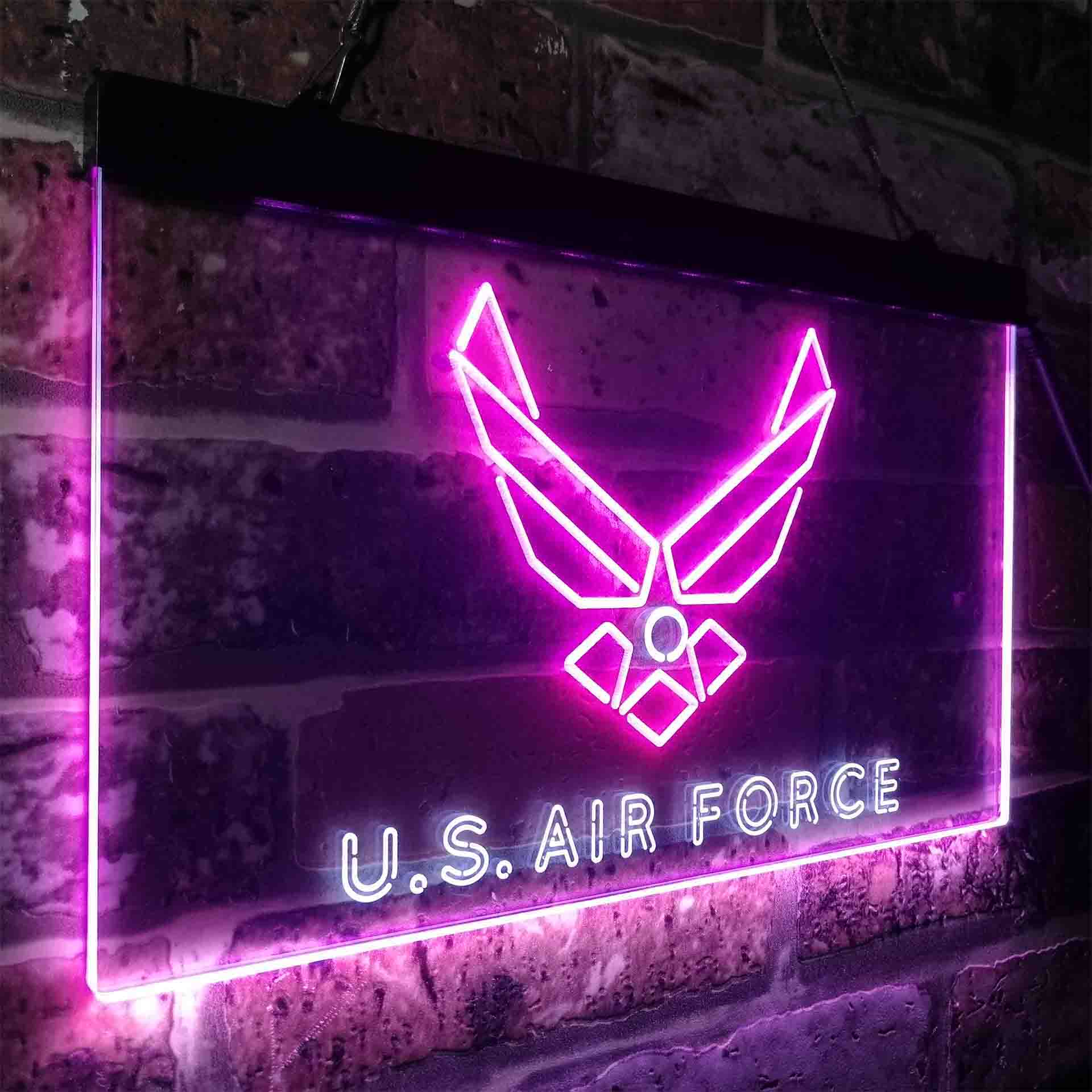 US Air Force Logo Neon LED Sign - Image 16