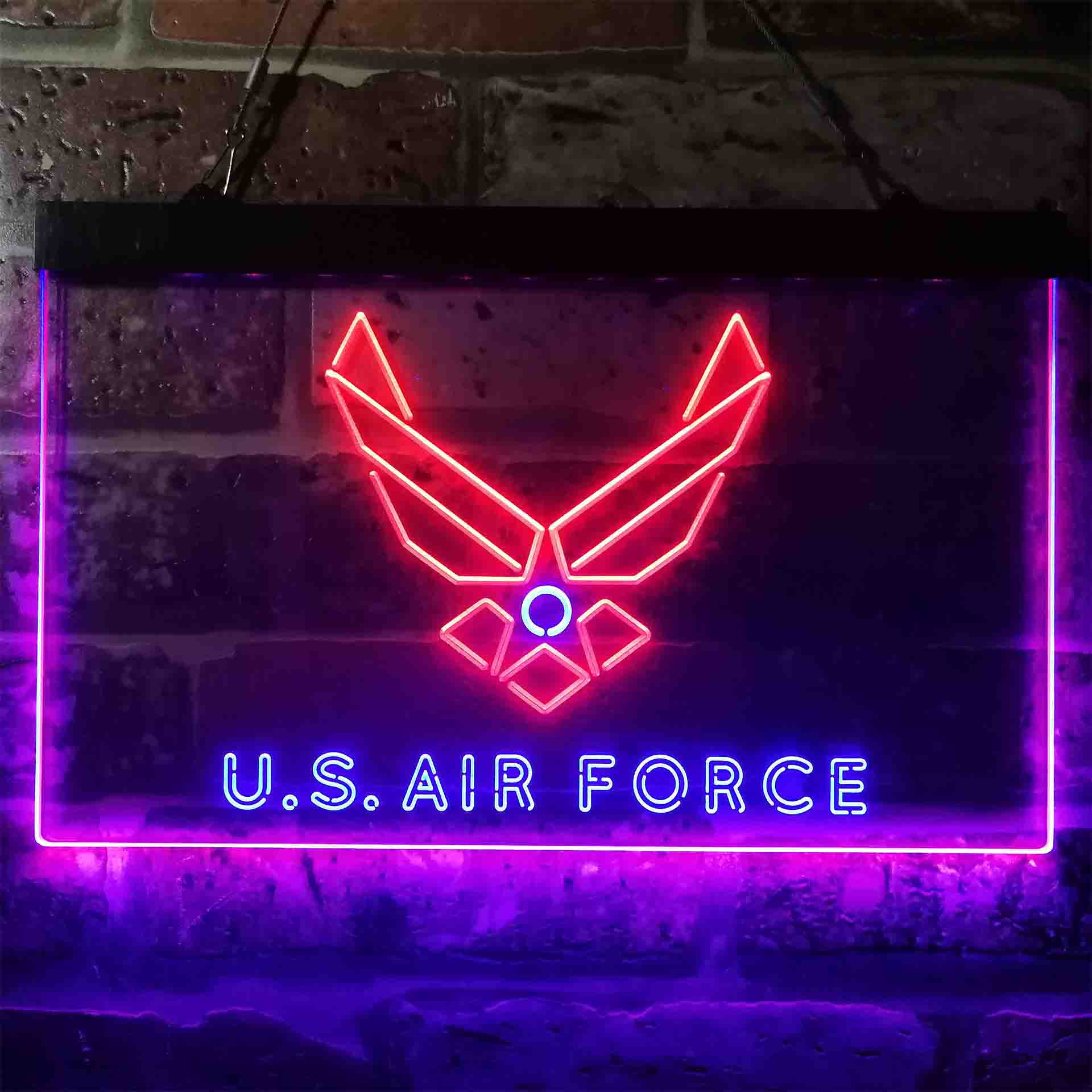 US Air Force Logo Neon LED Sign - Image 8