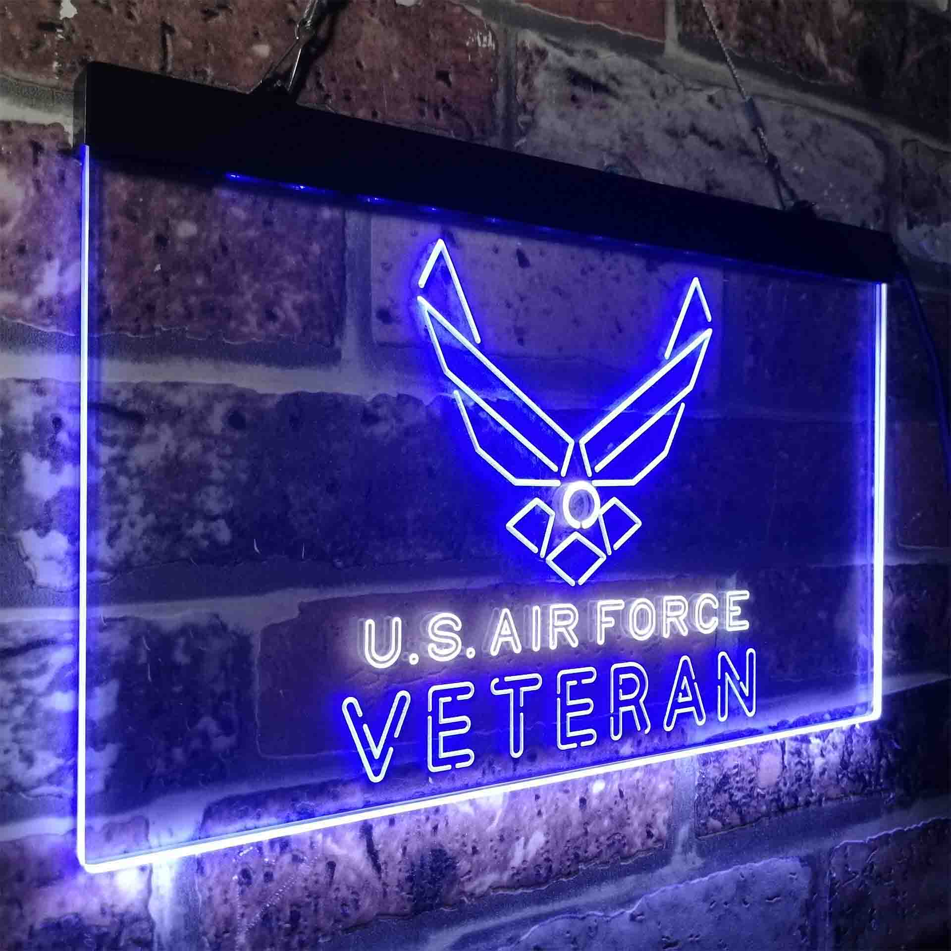 US Air Force Veteran Neon-Like LED Sign - Image 23