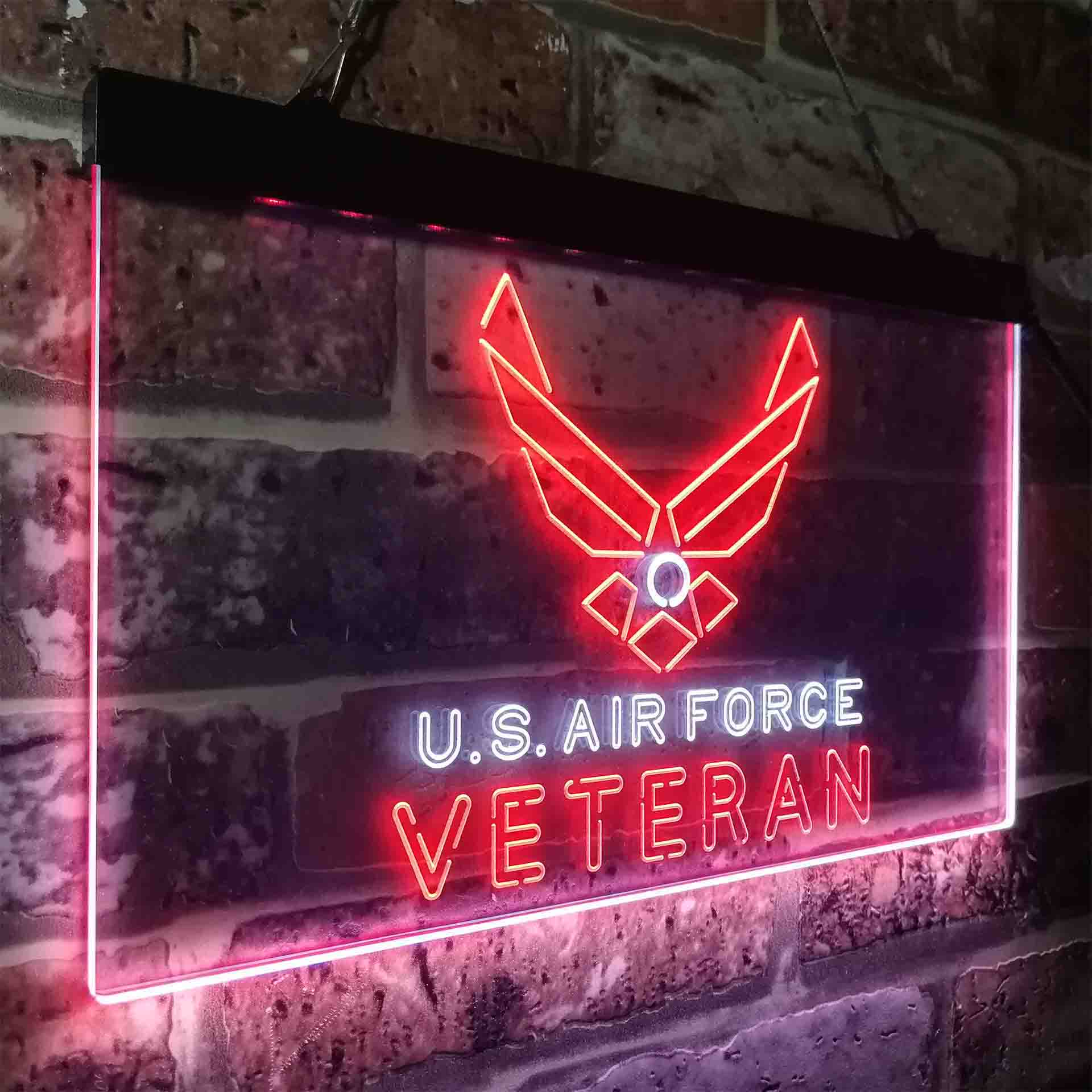 US Air Force Veteran Neon-Like LED Sign - Image 25