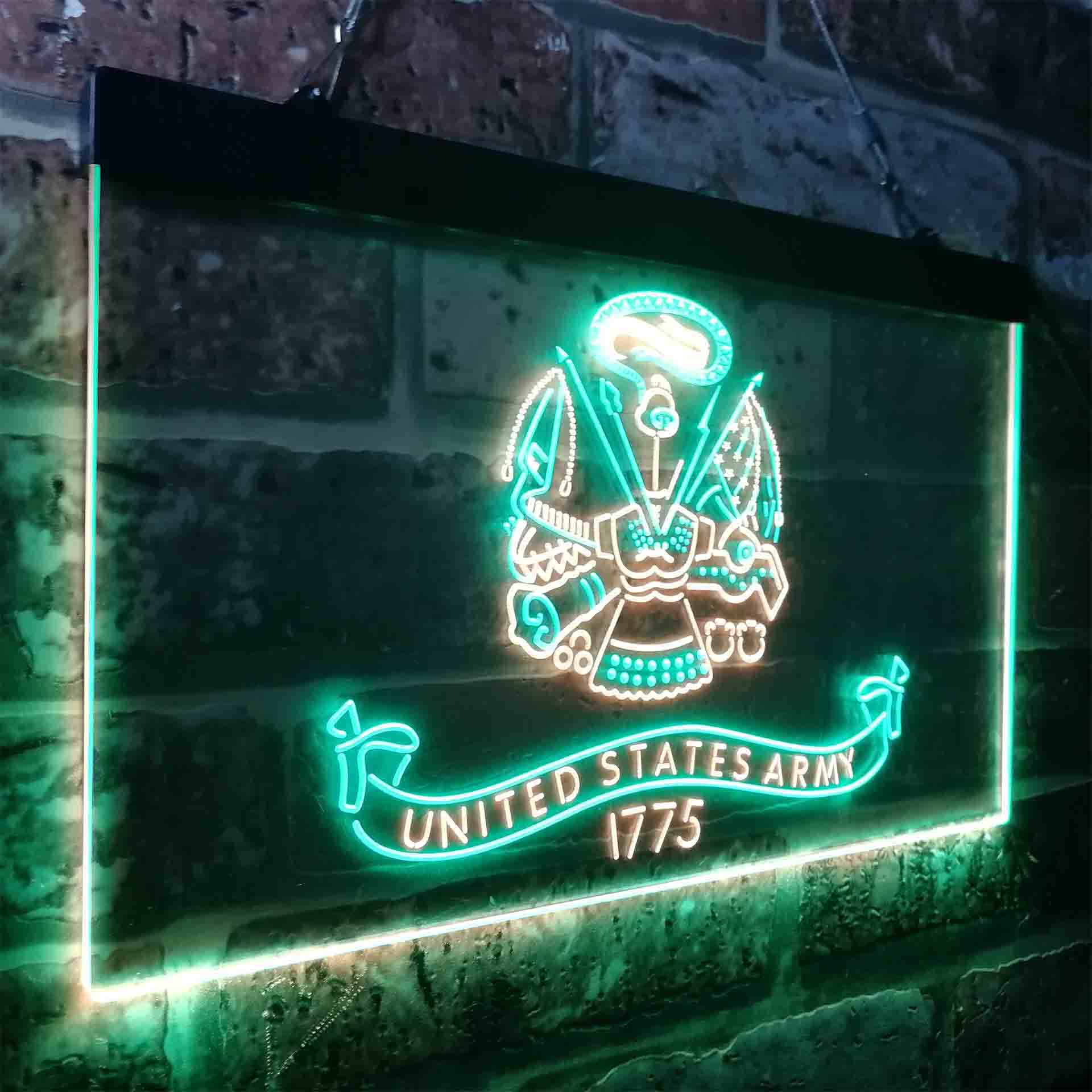 US Army 1775 Badge Military Neon-Like LED Sign - Image 16