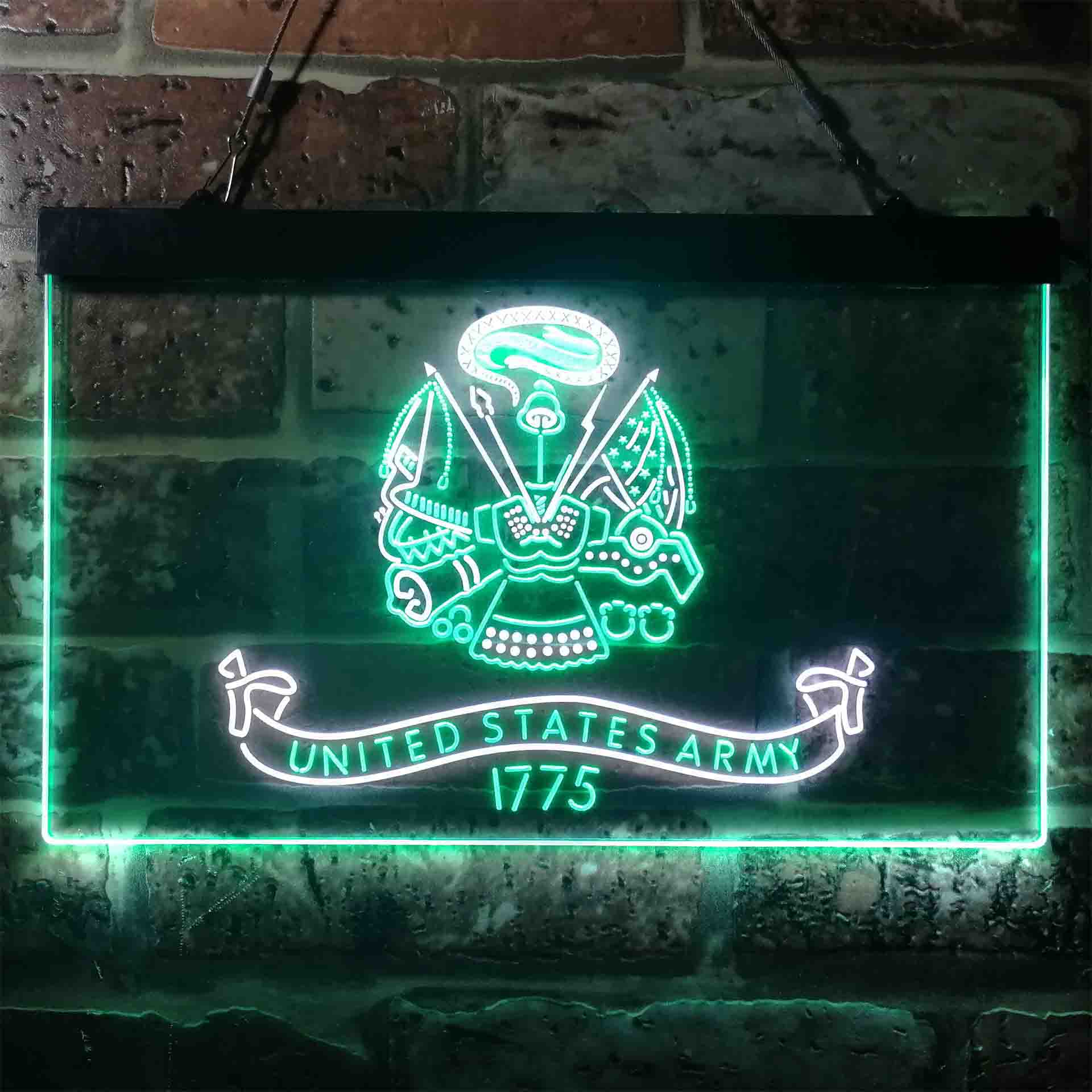 US Army 1775 Badge Military Neon-Like LED Sign - Image 9