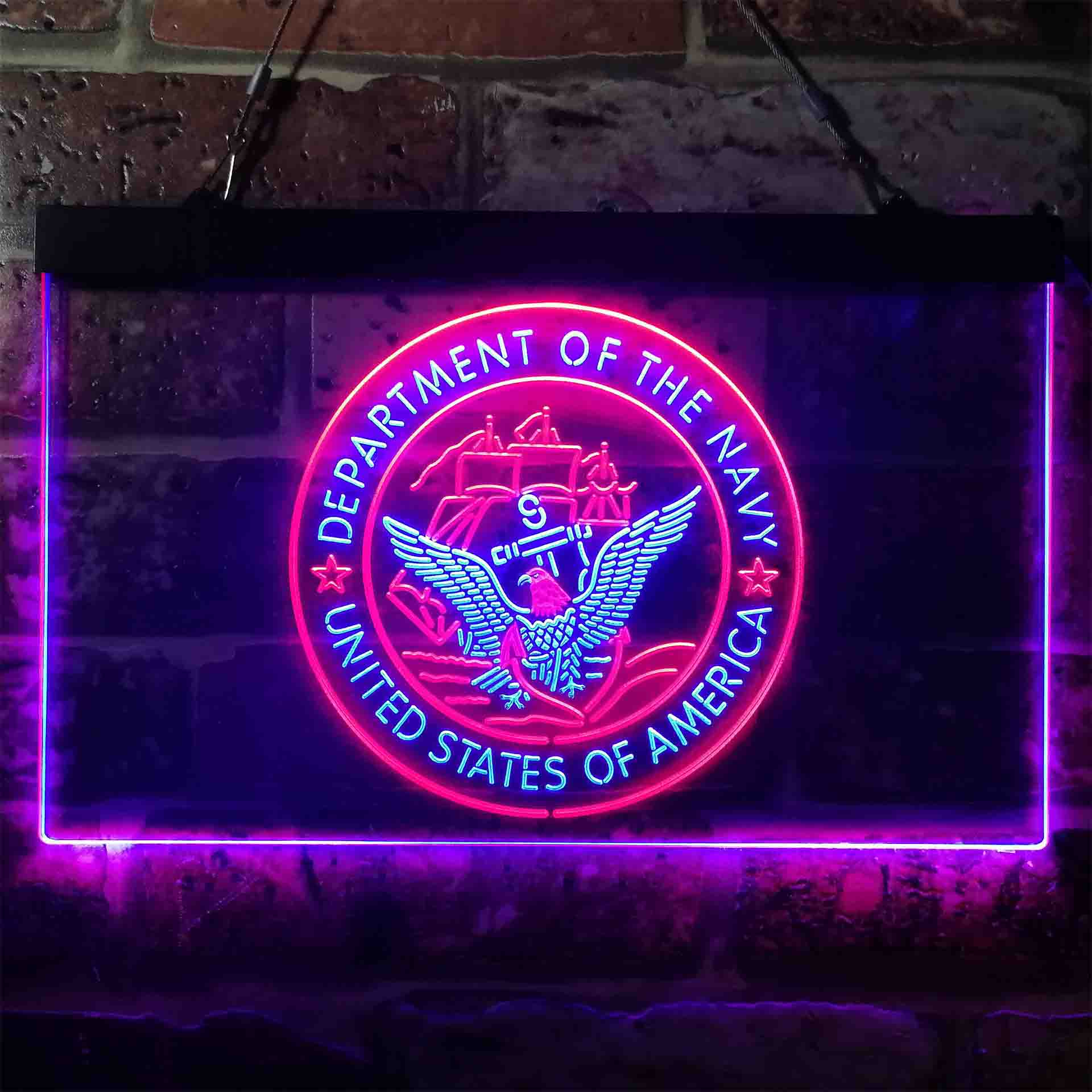 US Navy Military Neon-Like LED Sign - Image 11