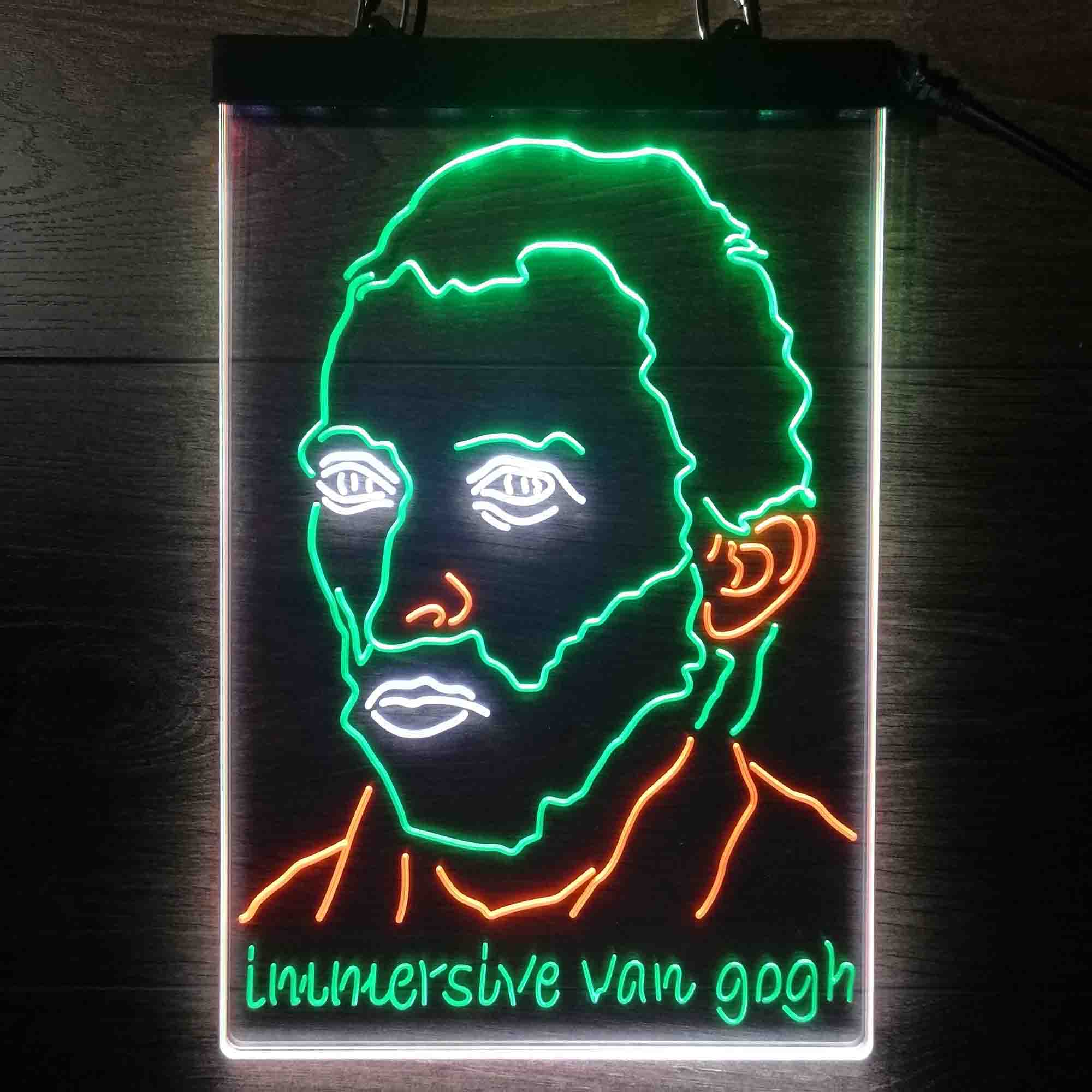 Van Gogh Self Portrait Neon LED Sign 3 Colors - Image 11