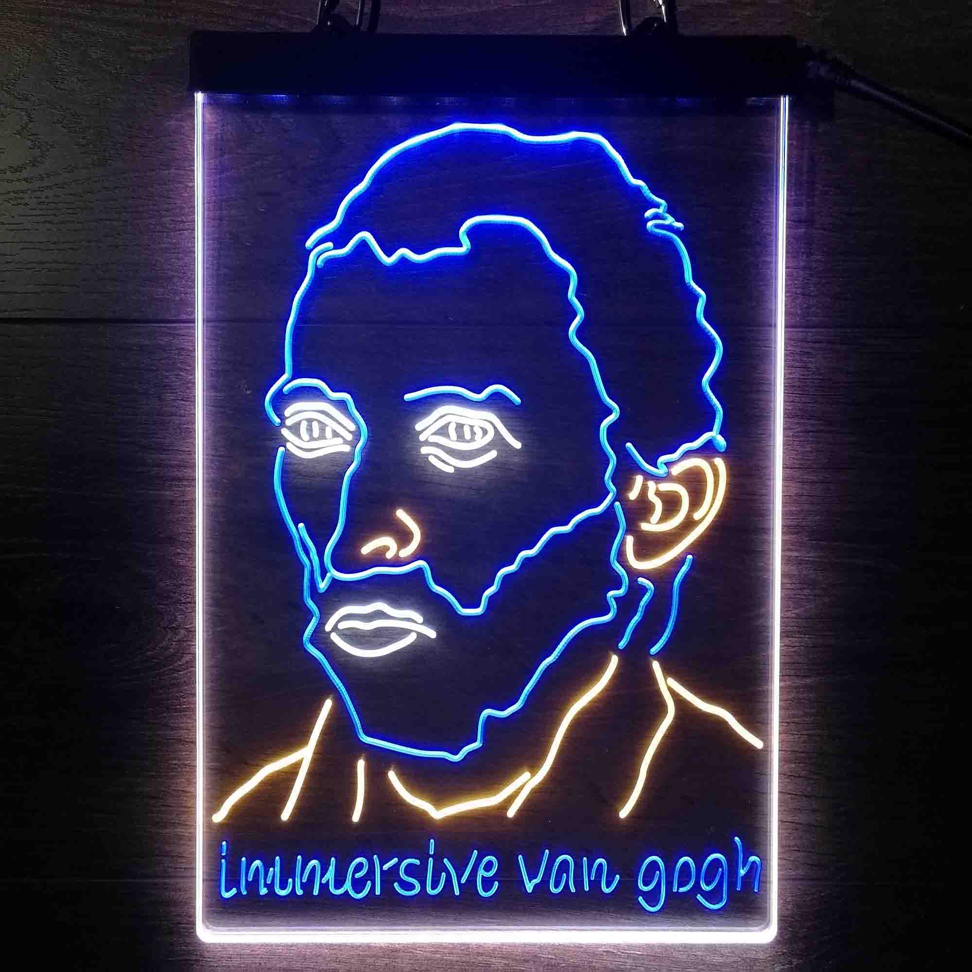 Van Gogh Self Portrait Neon LED Sign 3 Colors - Image 13