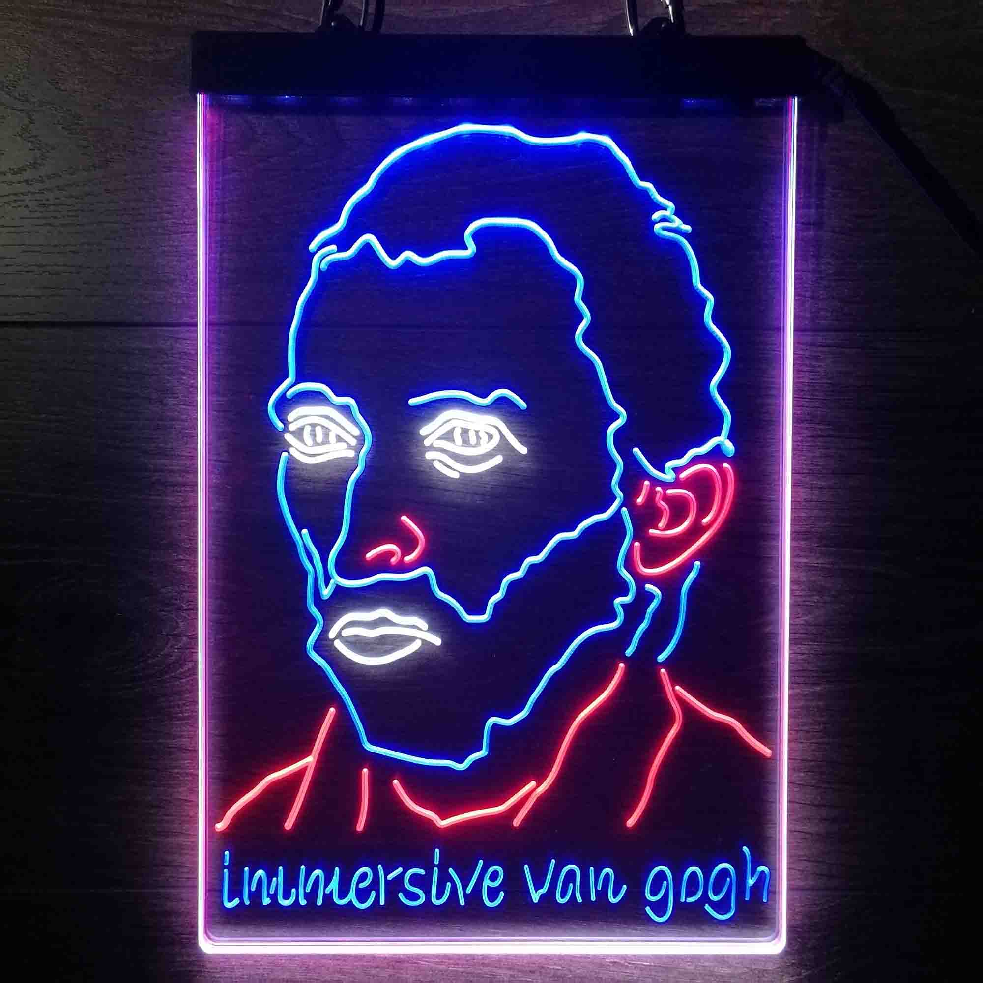Van Gogh Self Portrait Neon LED Sign 3 Colors - Image 9