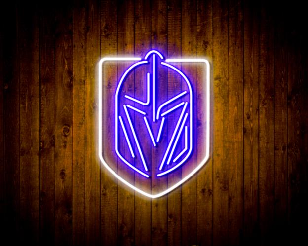 Vegas Golden Knights Handmade Neon Flex LED Sign - Image 6