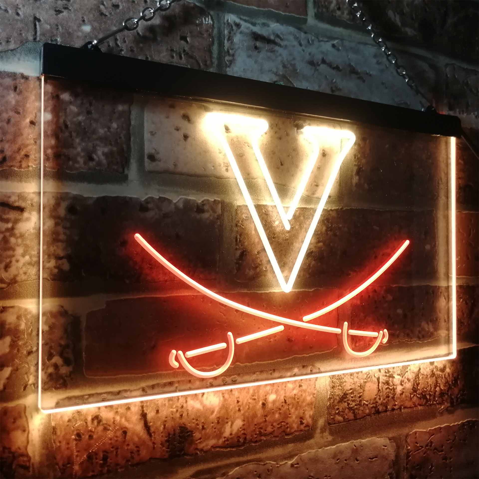 University of Virginia Men's Lacrosse Neon-Like LED Sign - Image 14