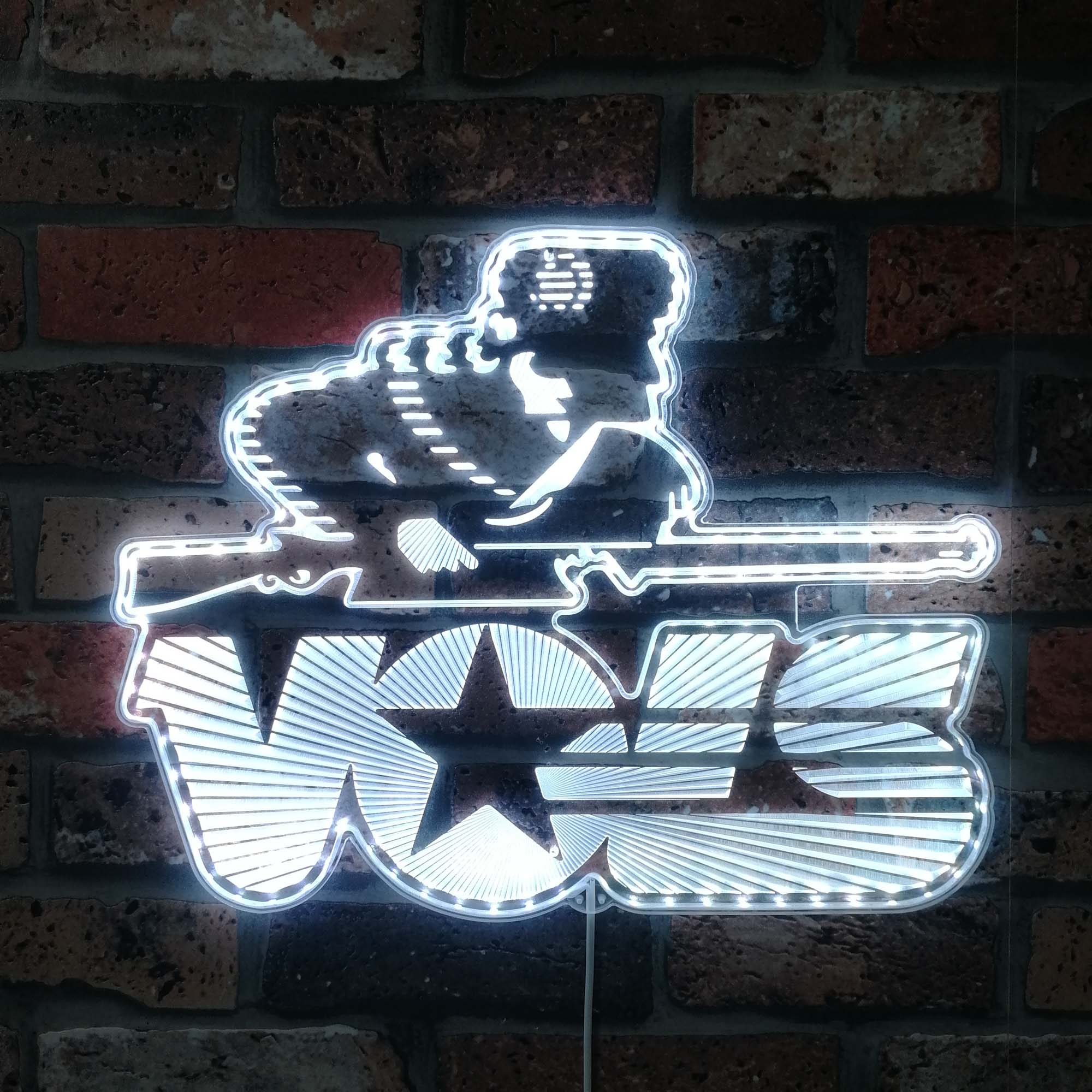 Vols Neon LED Sign with Dynamic RGB Colors - Image 5