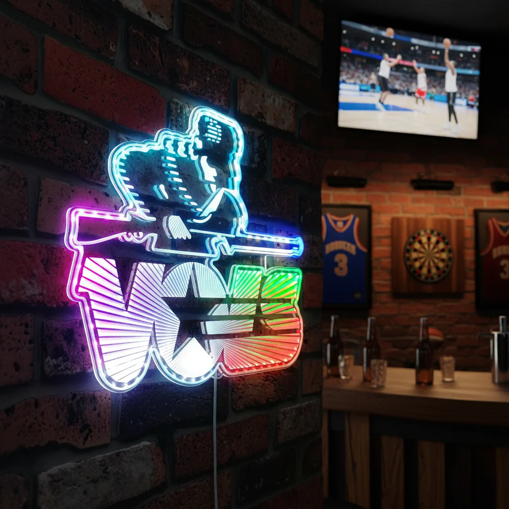 Vols Neon LED Sign with Dynamic RGB Colors - Image 8