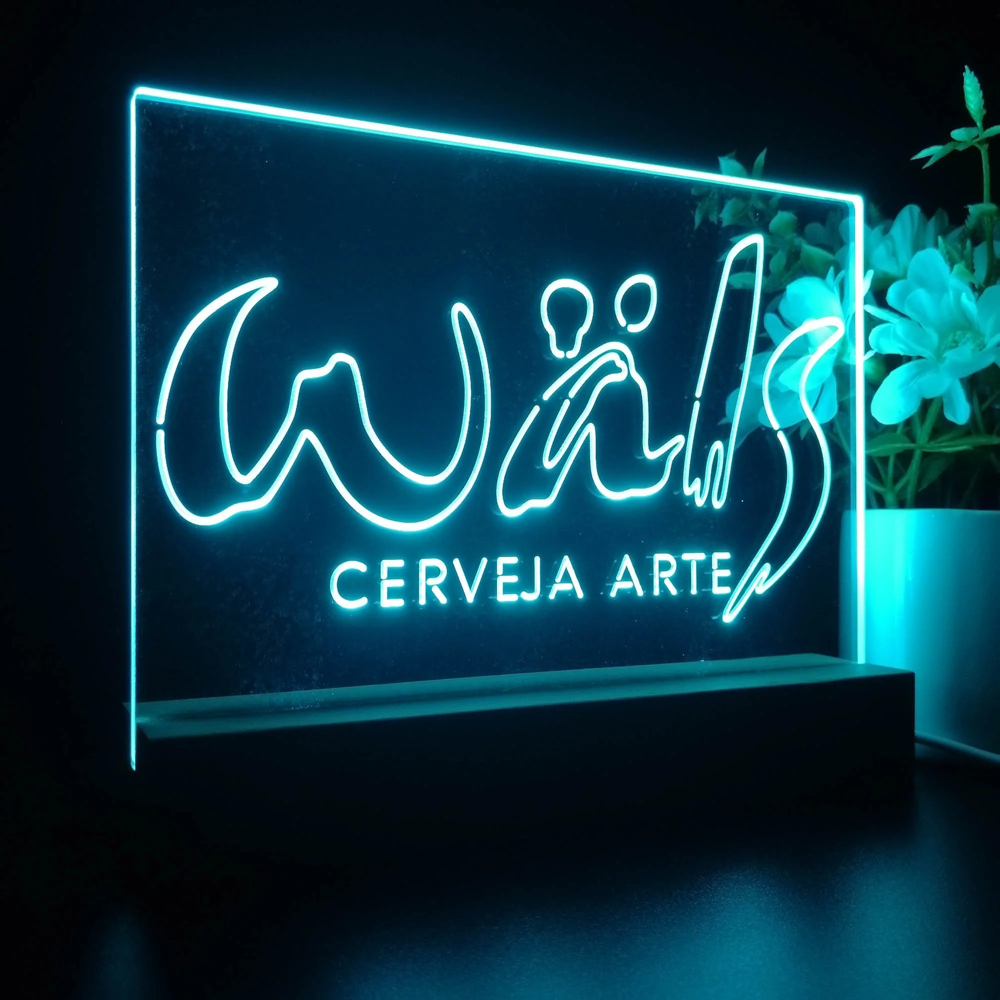 Wals CERVEJA ARTE Neon Sign Pub Bar Lamp - Image 7