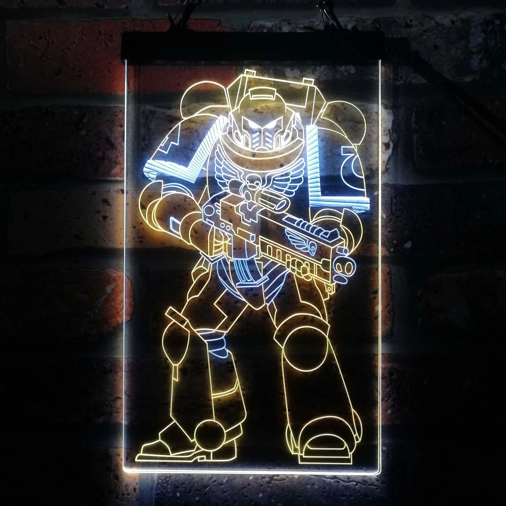 Space Marine Solider Neon LED Sign - Image 13