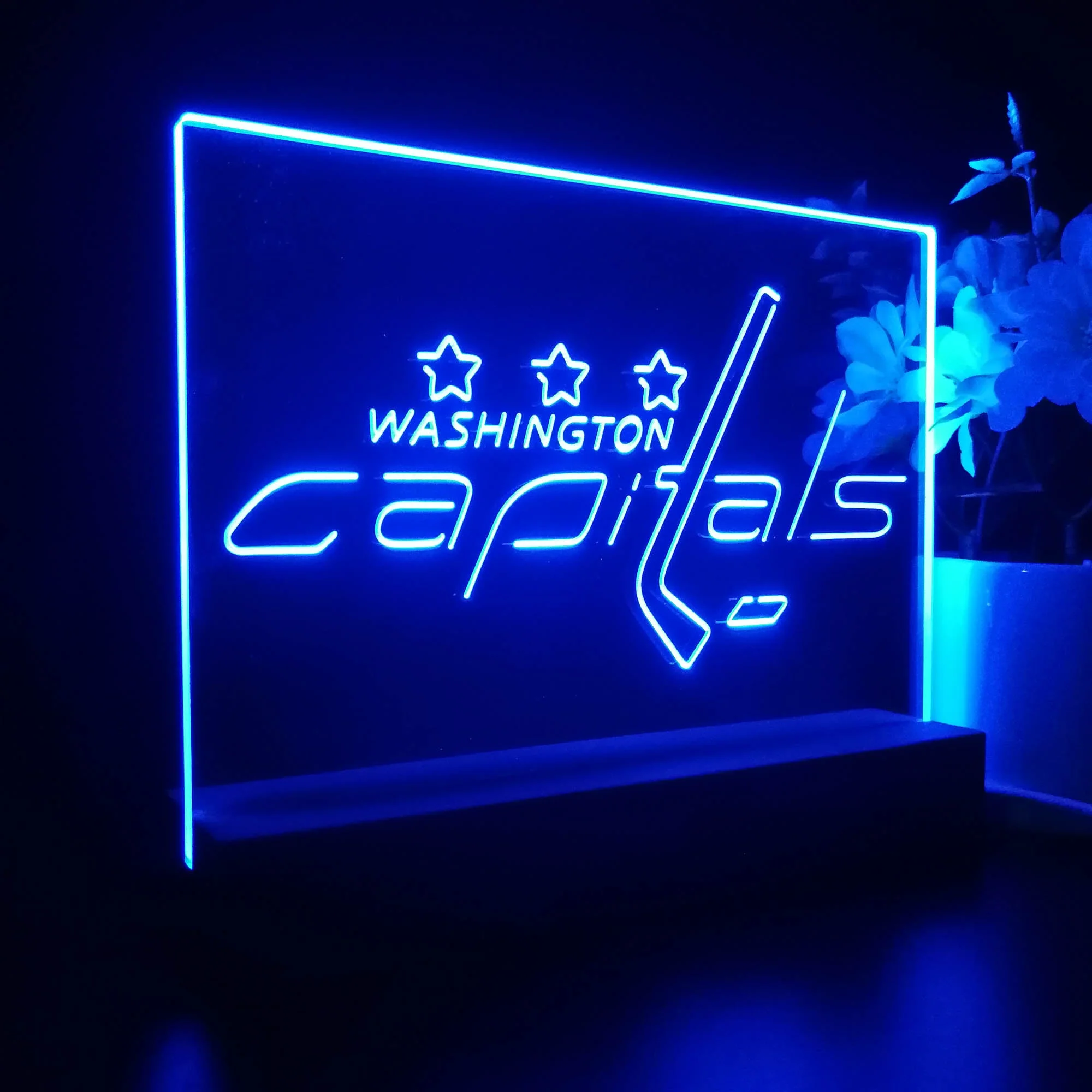 Washington Capitals Night Light Pub Bar Lamp - Image 7