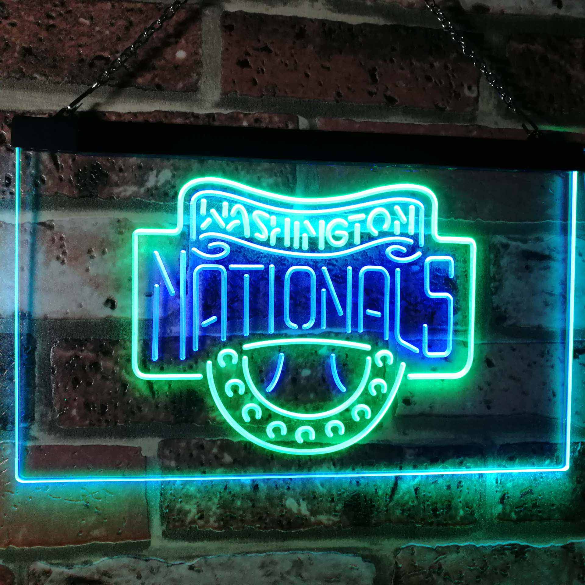 Washington Nationals LED Neon Sign - Image 4