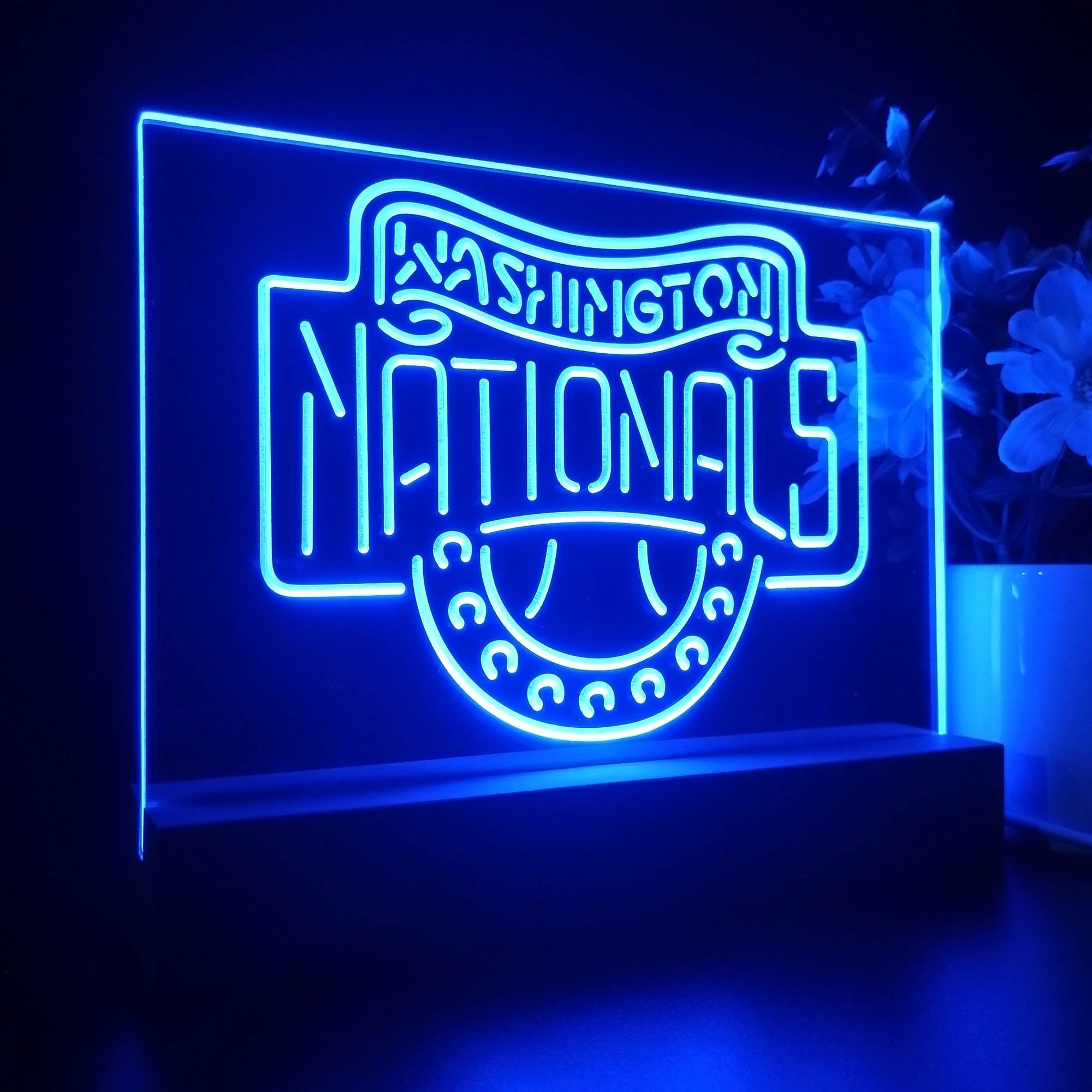 Washington Nationals Neon Sign Pub Bar Lamp - Image 6