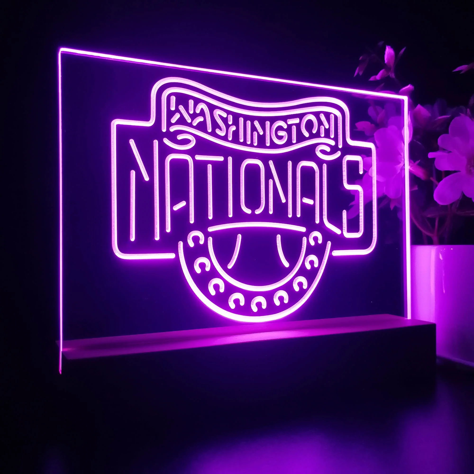 Washington Nationals Neon Sign Pub Bar Lamp - Image 7