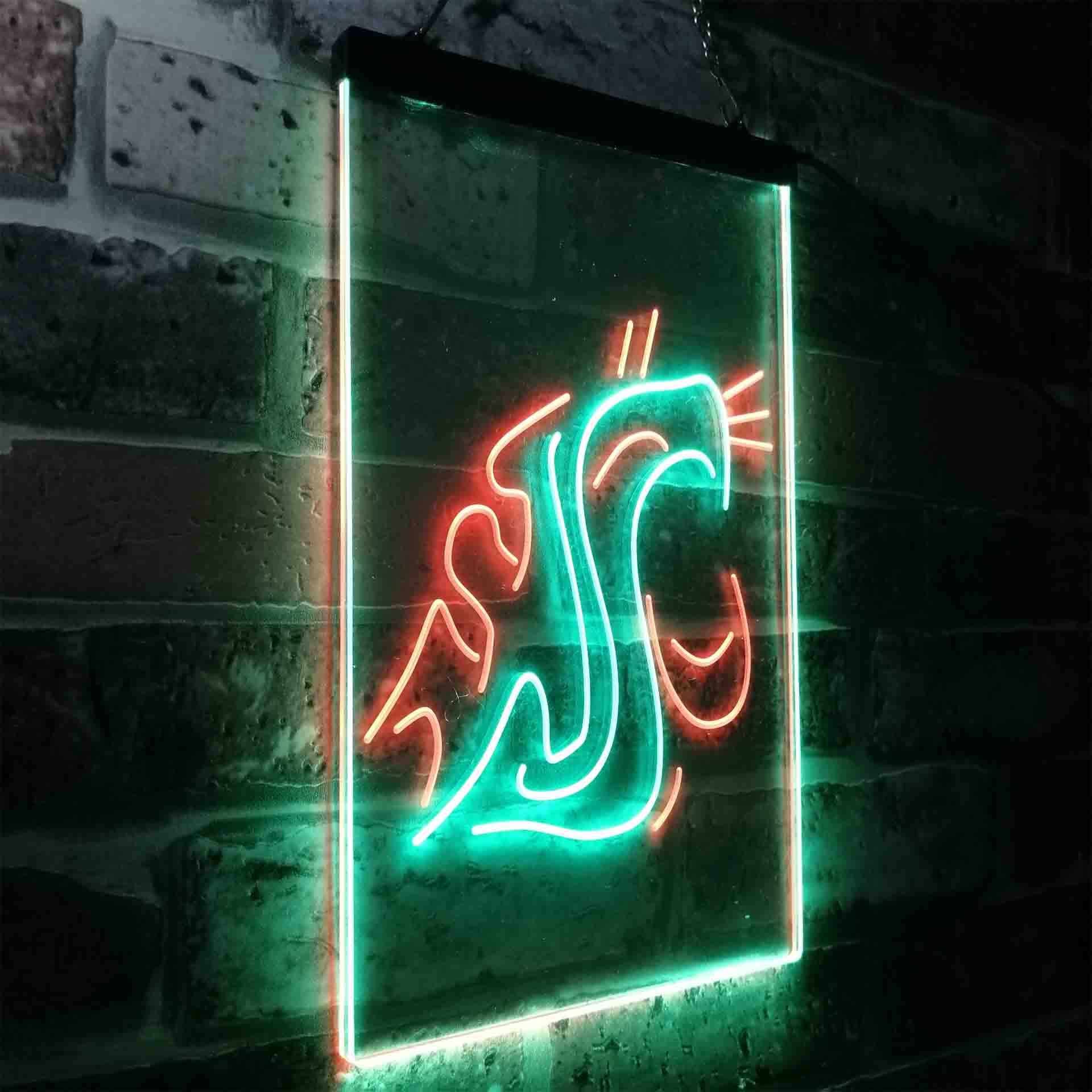 Washington State Cougars Neon-Like LED Sign - Image 14