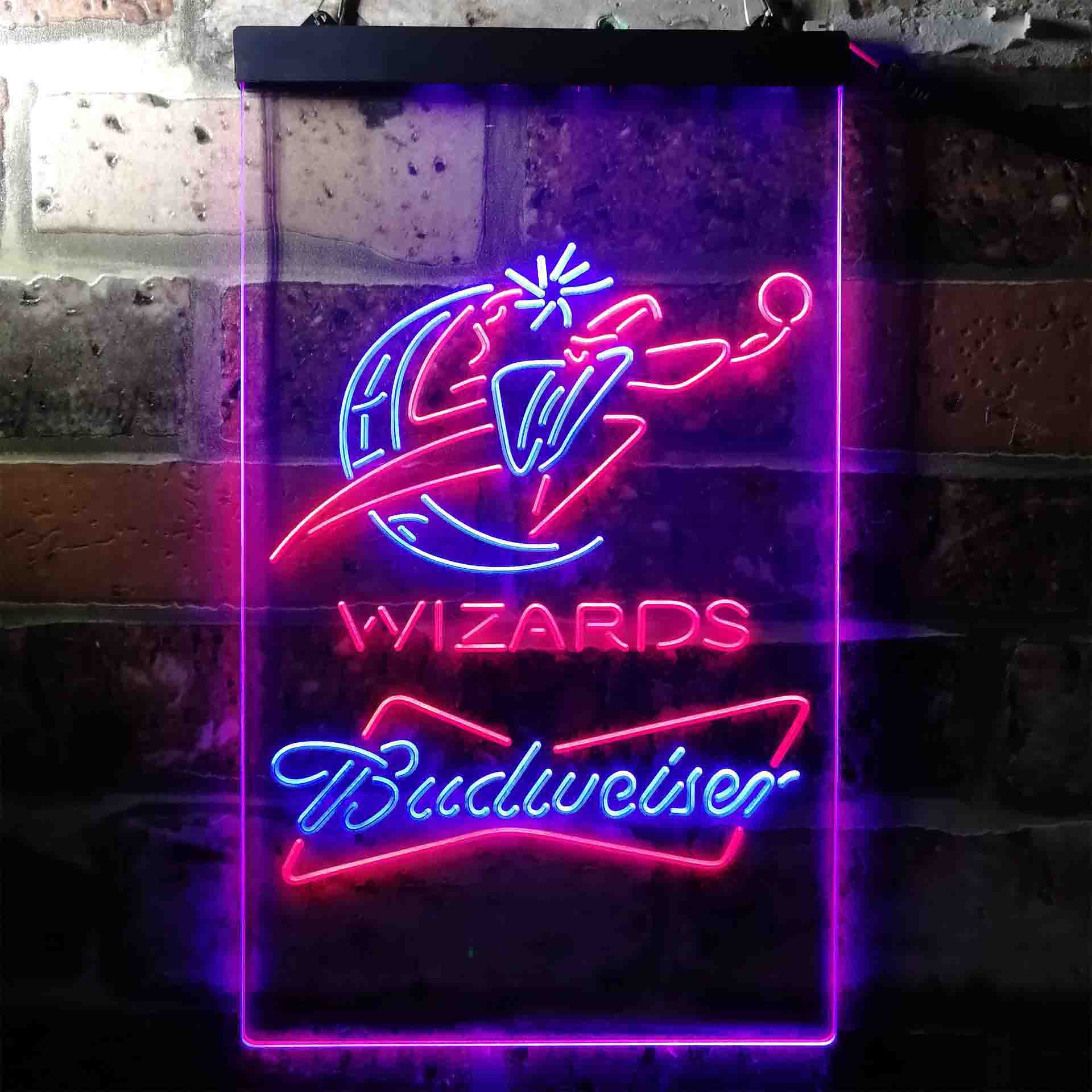 Washington Wizards Budweiser Neon-Like LED Sign - Image 11
