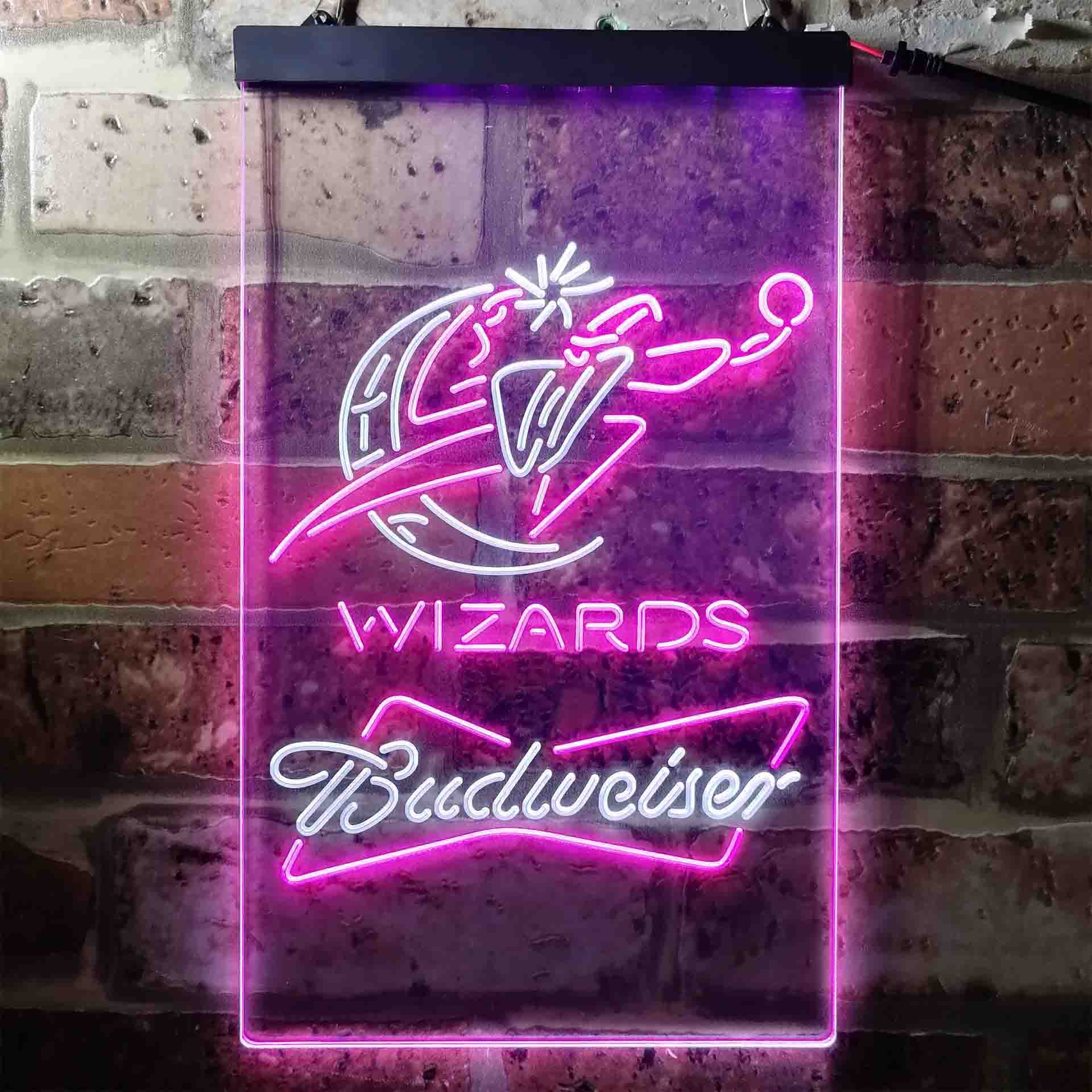 Washington Wizards Budweiser Neon-Like LED Sign - Image 12