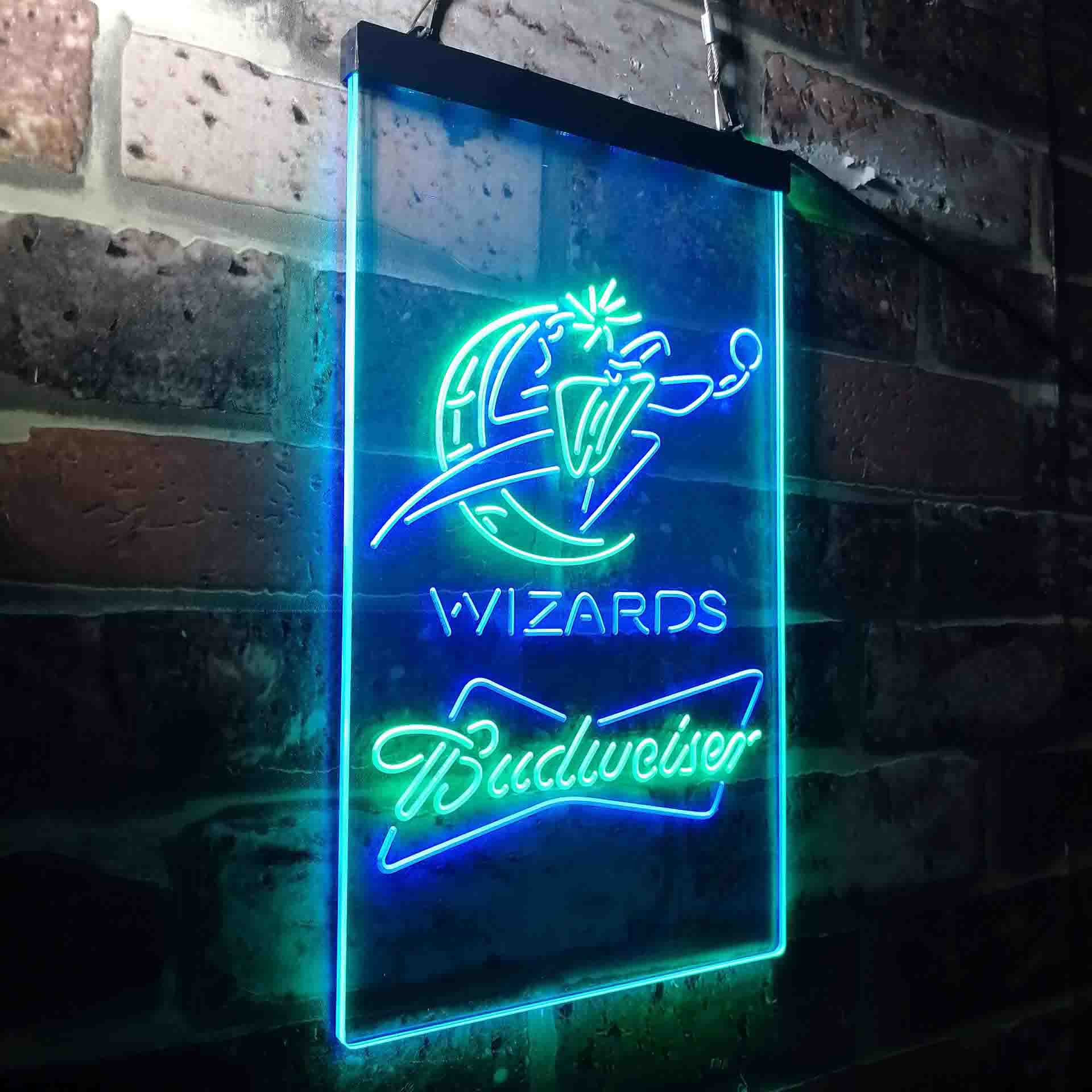 Washington Wizards Budweiser Neon-Like LED Sign - Image 23