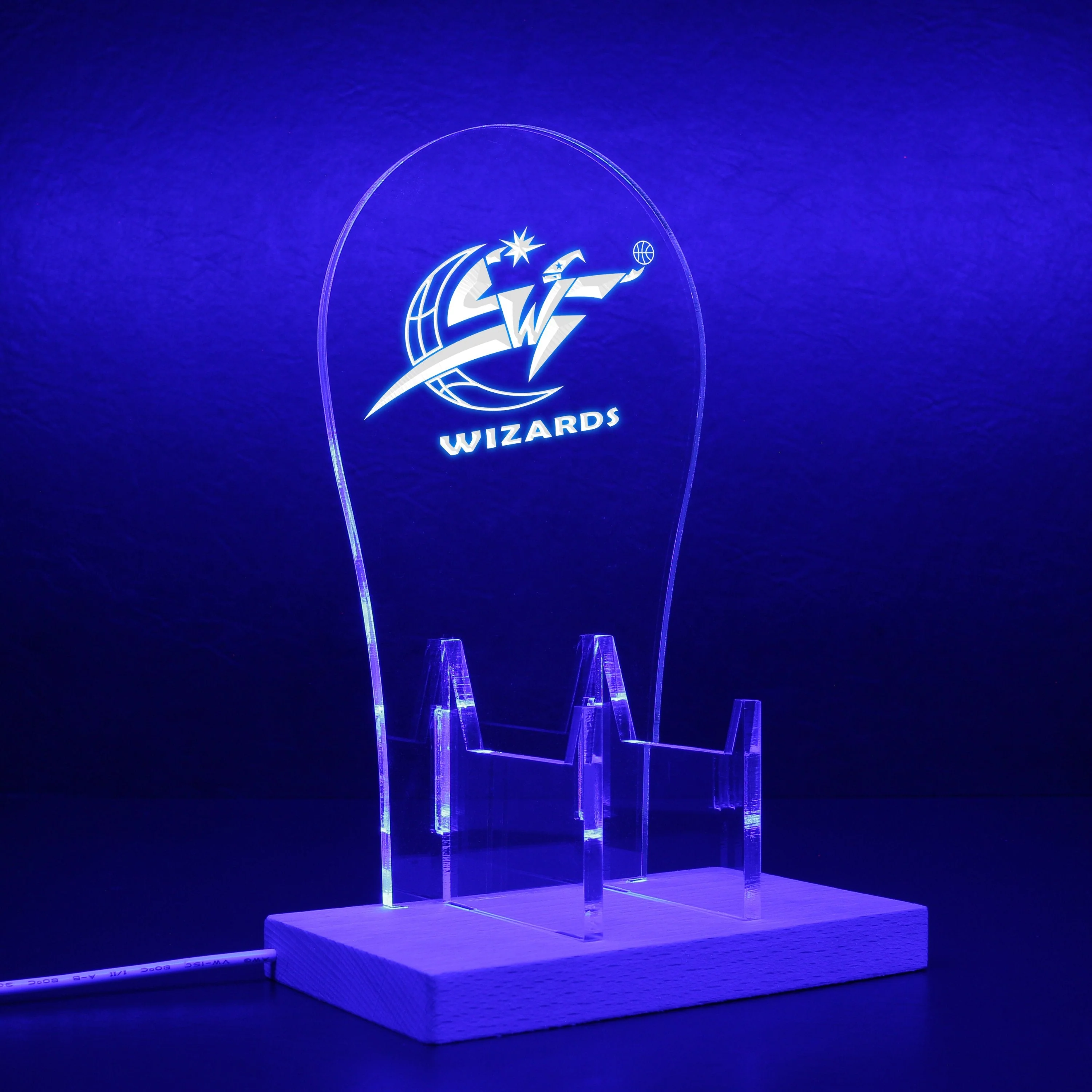 Washington Wizards LED Gaming Headset Controller Stand - Image 8
