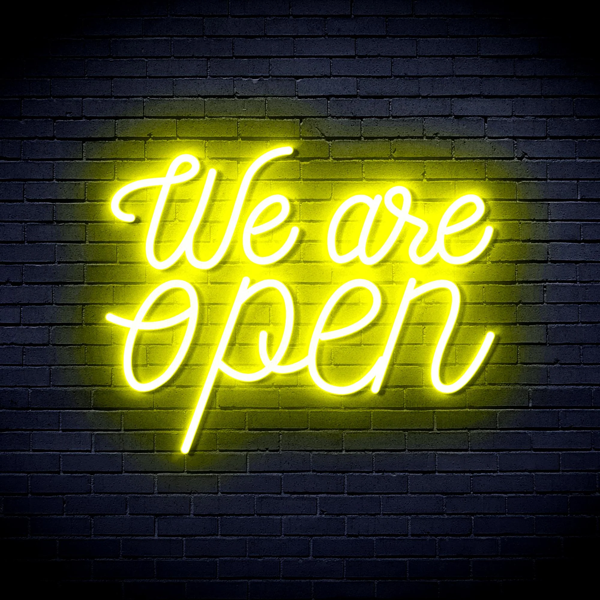 We Are Open Neon Flex LED Sign - Image 18
