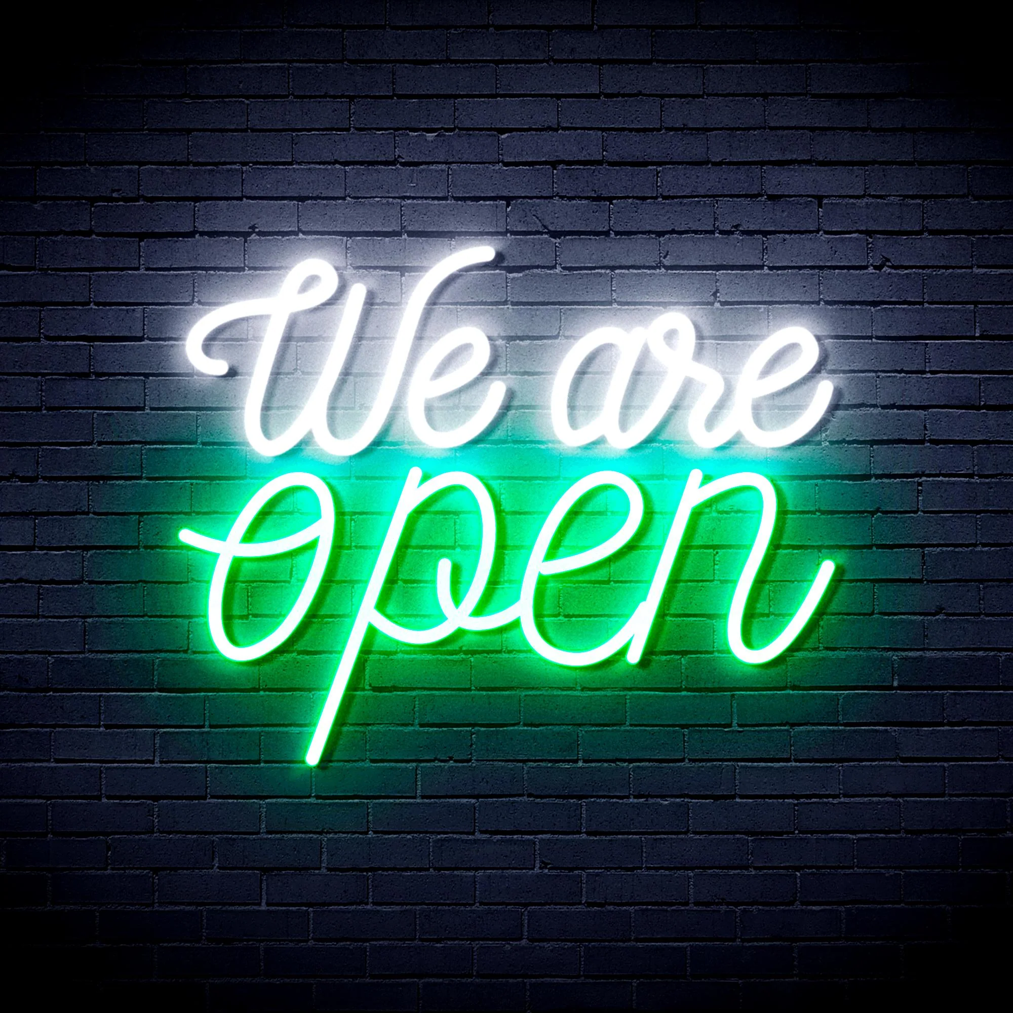 We Are Open Neon Flex LED Sign - Image 6