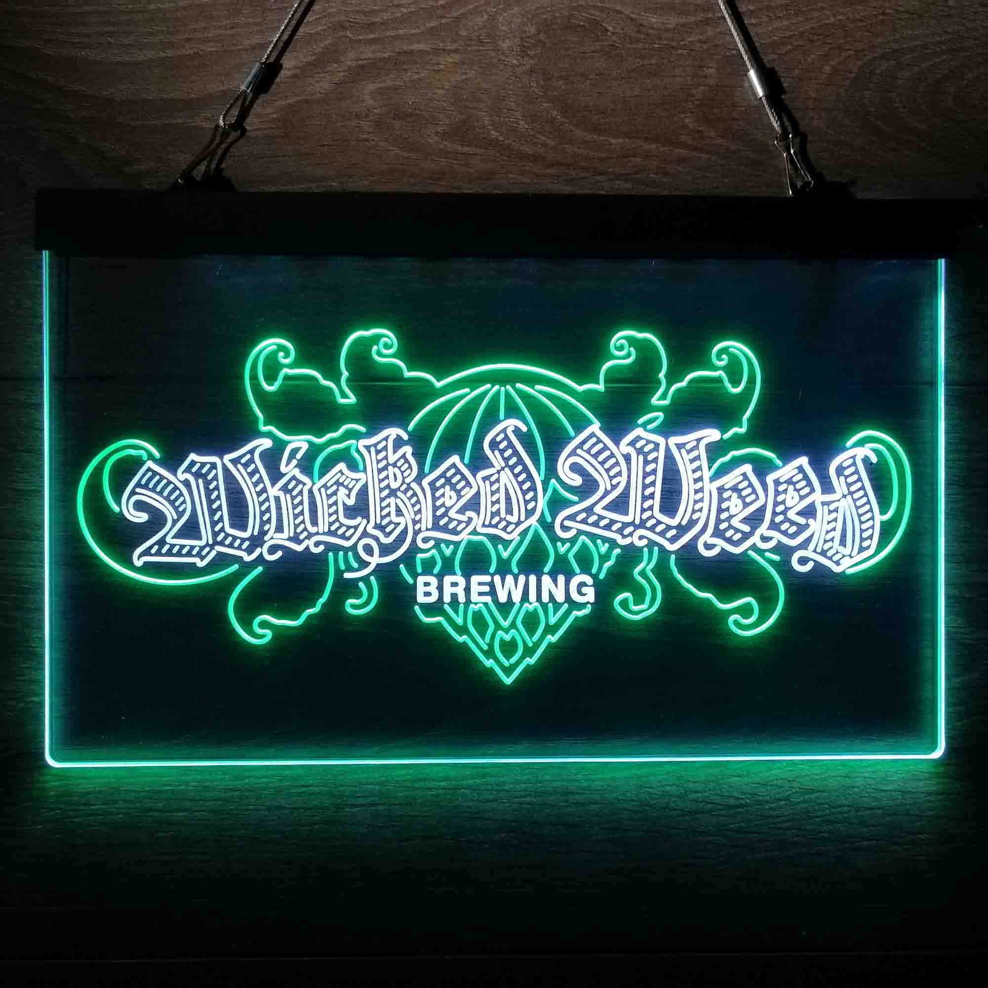 Wicked Weed Brewing Co.  Neon-Like LED Sign - Image 8