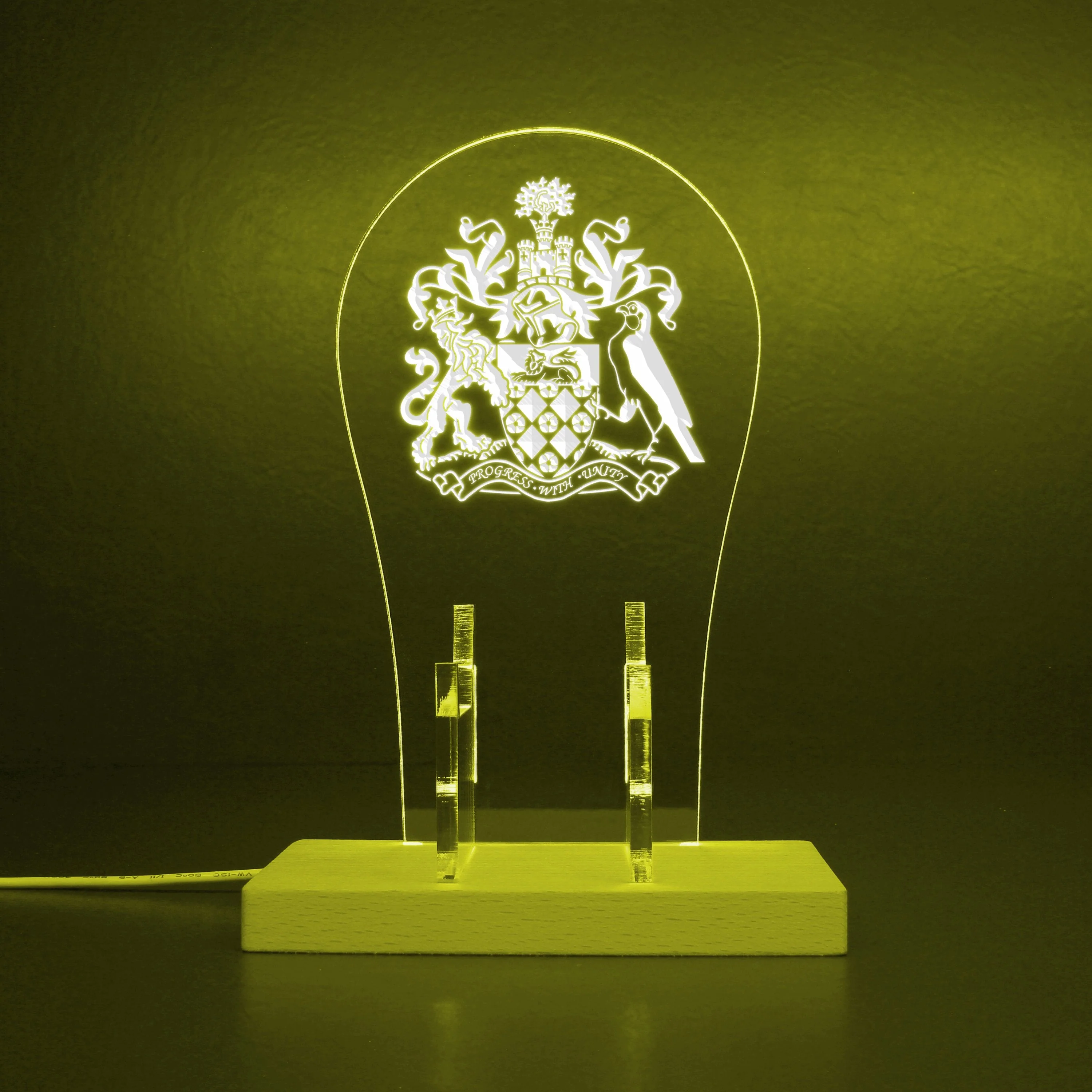 Wigan Athletic Soocer LED Gaming Headset Controller Stand - Image 7
