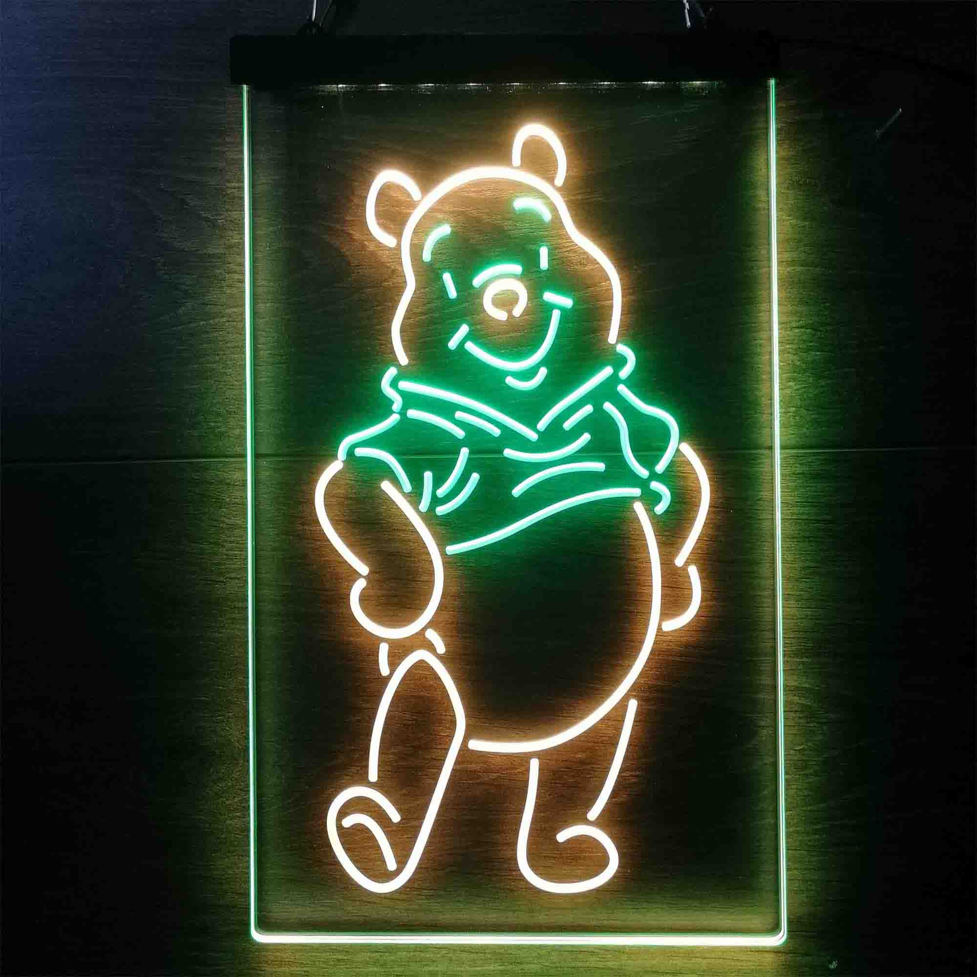 Winnie The Pooh Neon-Like LED Sign - Image 2