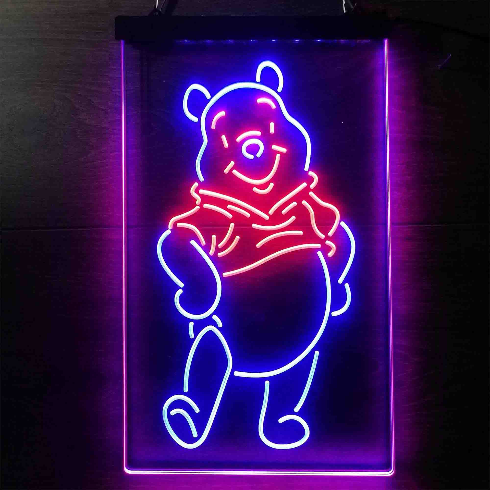 Winnie The Pooh Neon-Like LED Sign - Image 3