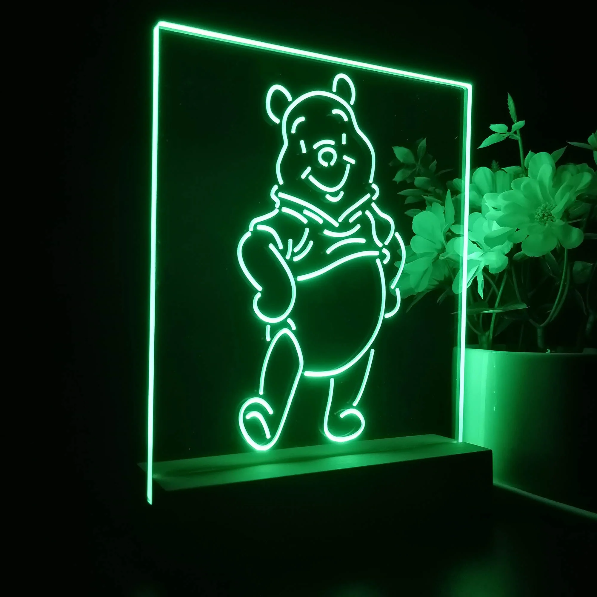 Winnie the Pooh Stand Up 3D Illusion Night Light Desk Lamp - Image 5