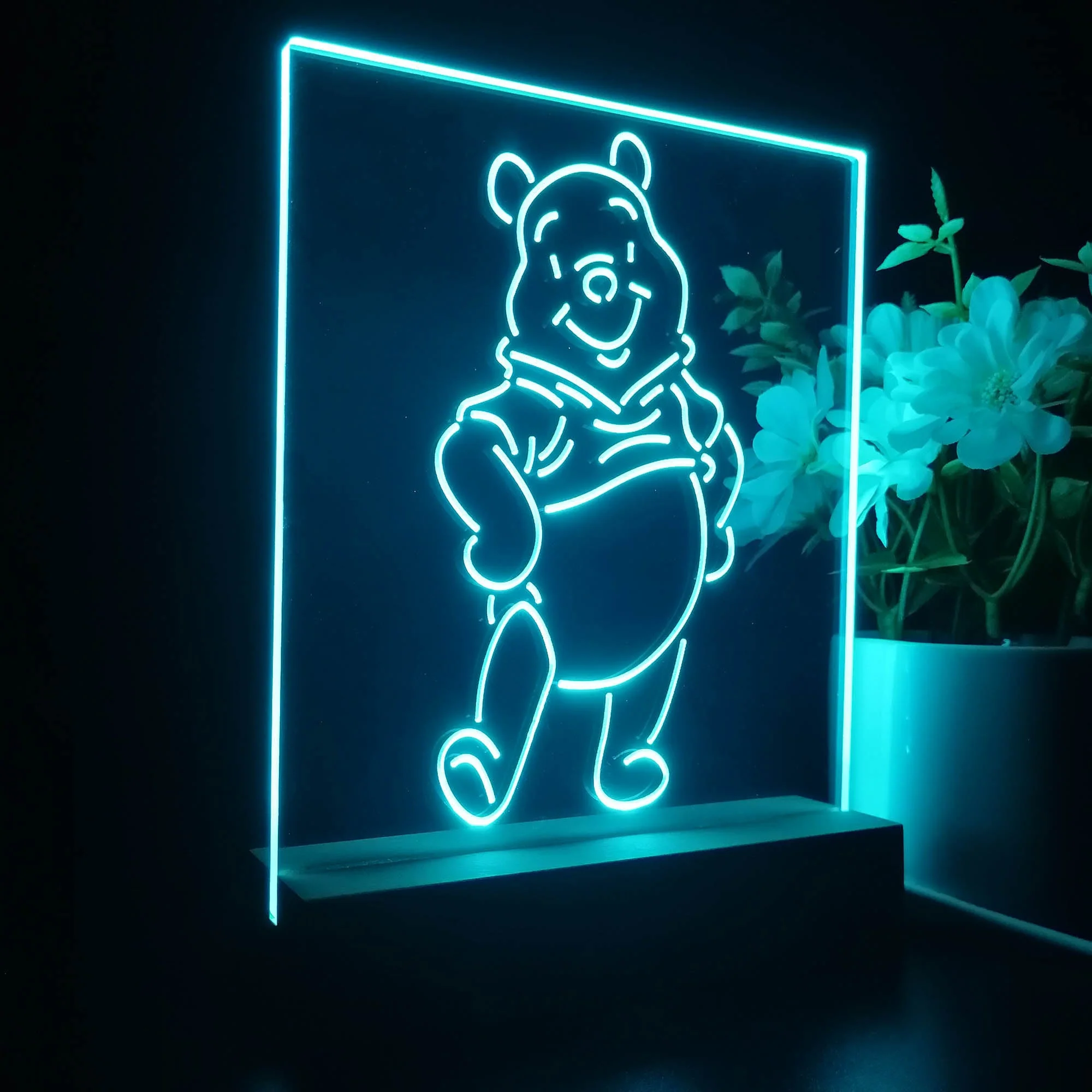 Winnie the Pooh Stand Up 3D Illusion Night Light Desk Lamp - Image 6