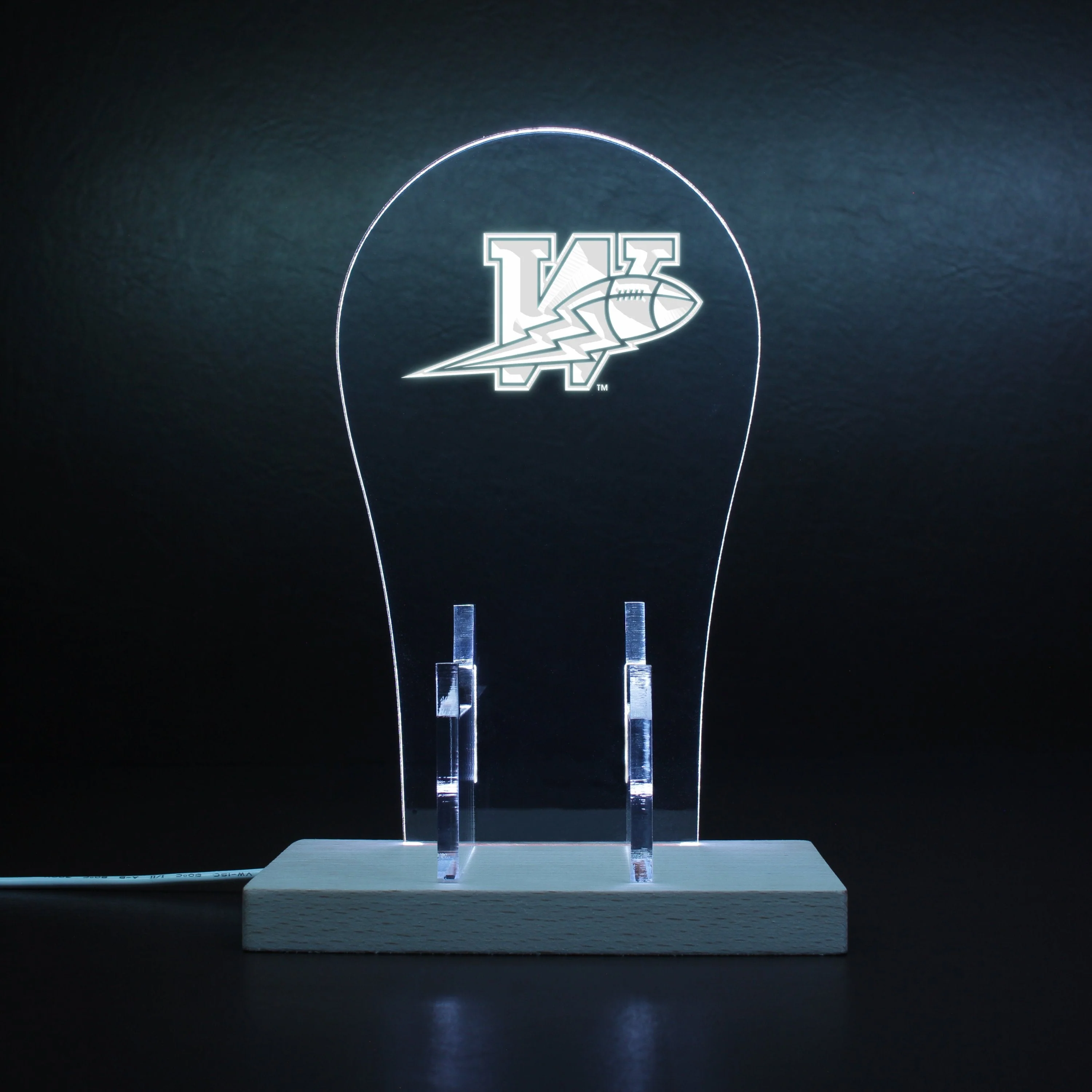 Winnipeg Blue Bombers LED Gaming Headset Controller Stand - Image 5
