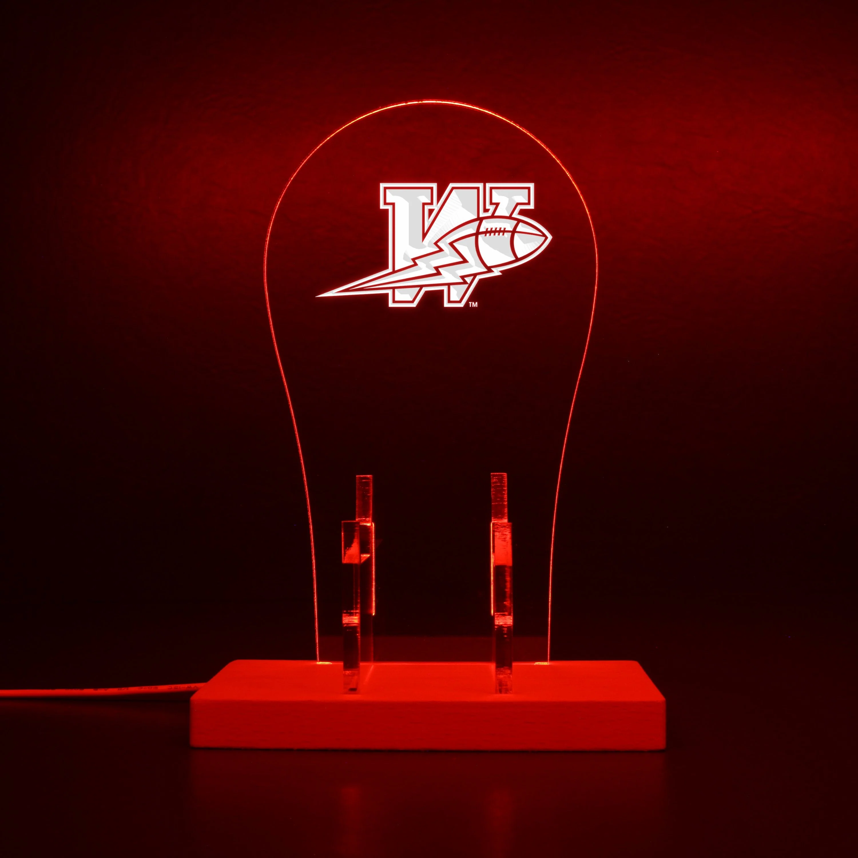 Winnipeg Blue Bombers LED Gaming Headset Controller Stand - Image 6