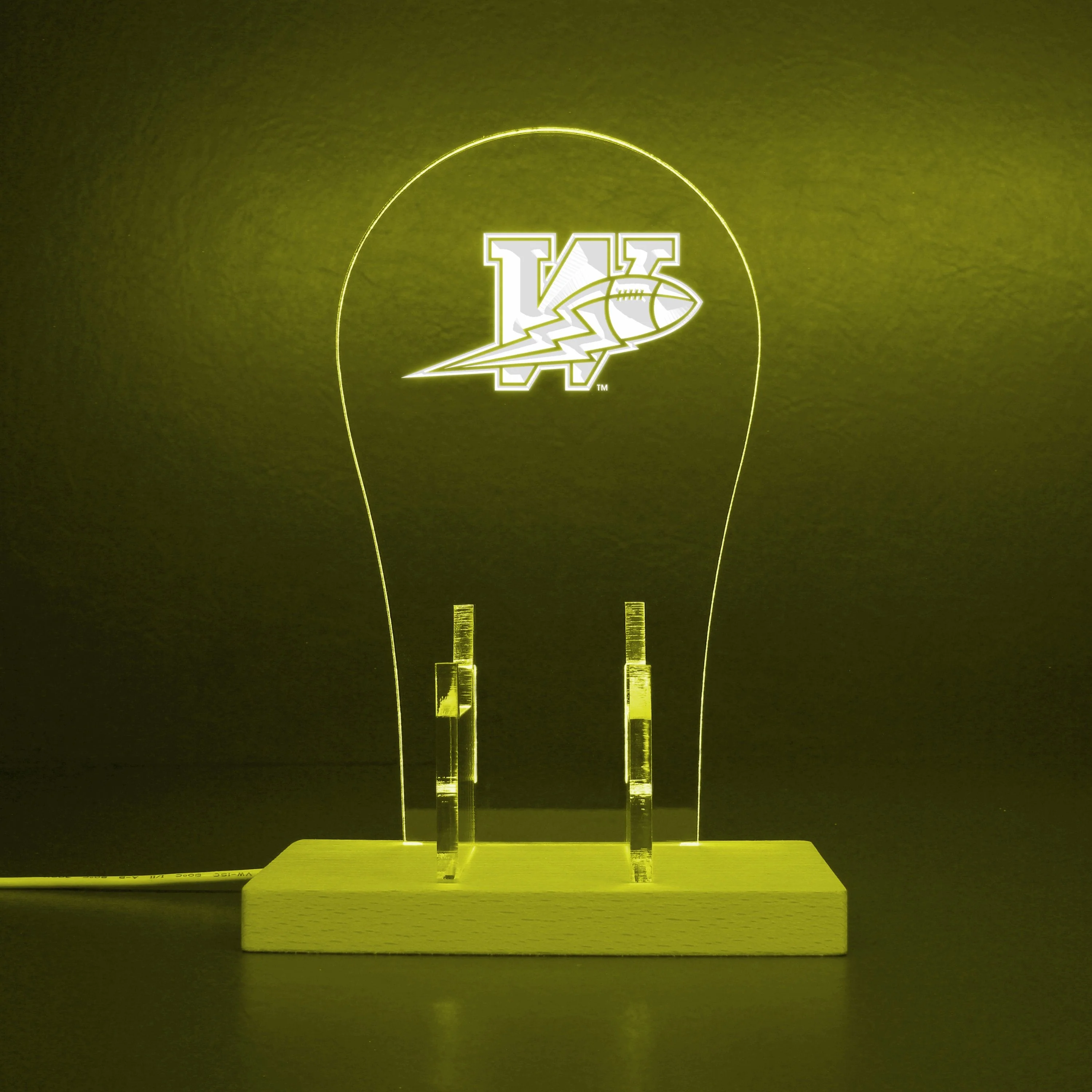 Winnipeg Blue Bombers LED Gaming Headset Controller Stand - Image 7
