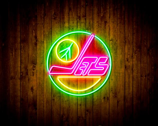 Winnipeg Jets Handmade Neon Flex LED Sign - Image 4