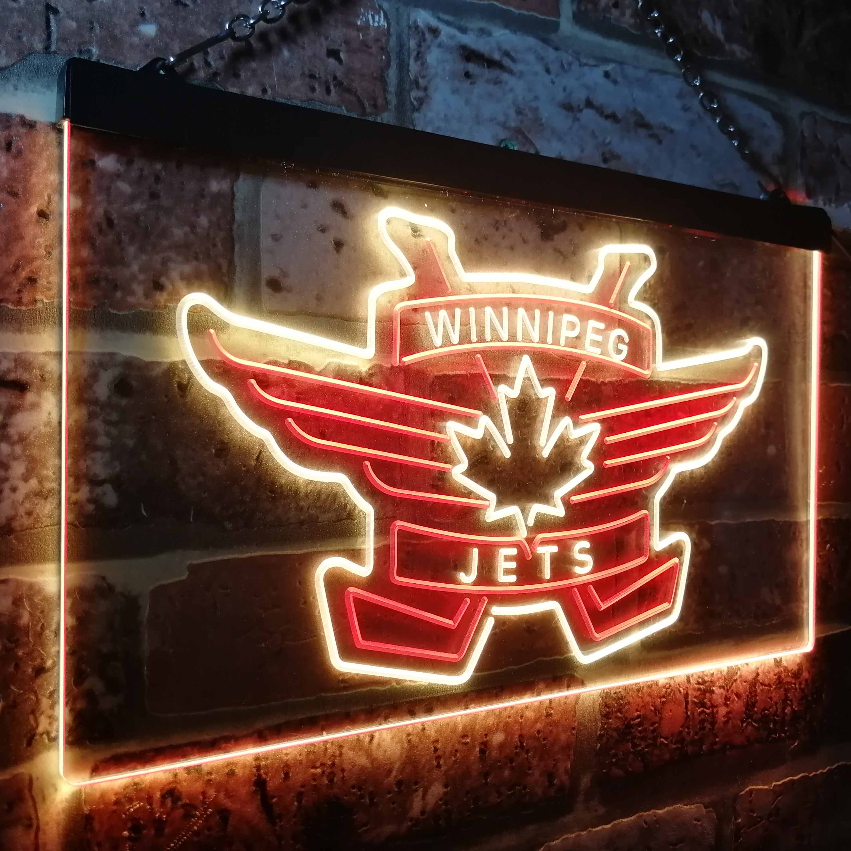 Winnipeg Jets Ice Hockey Neon-Like LED Sign - Image 21
