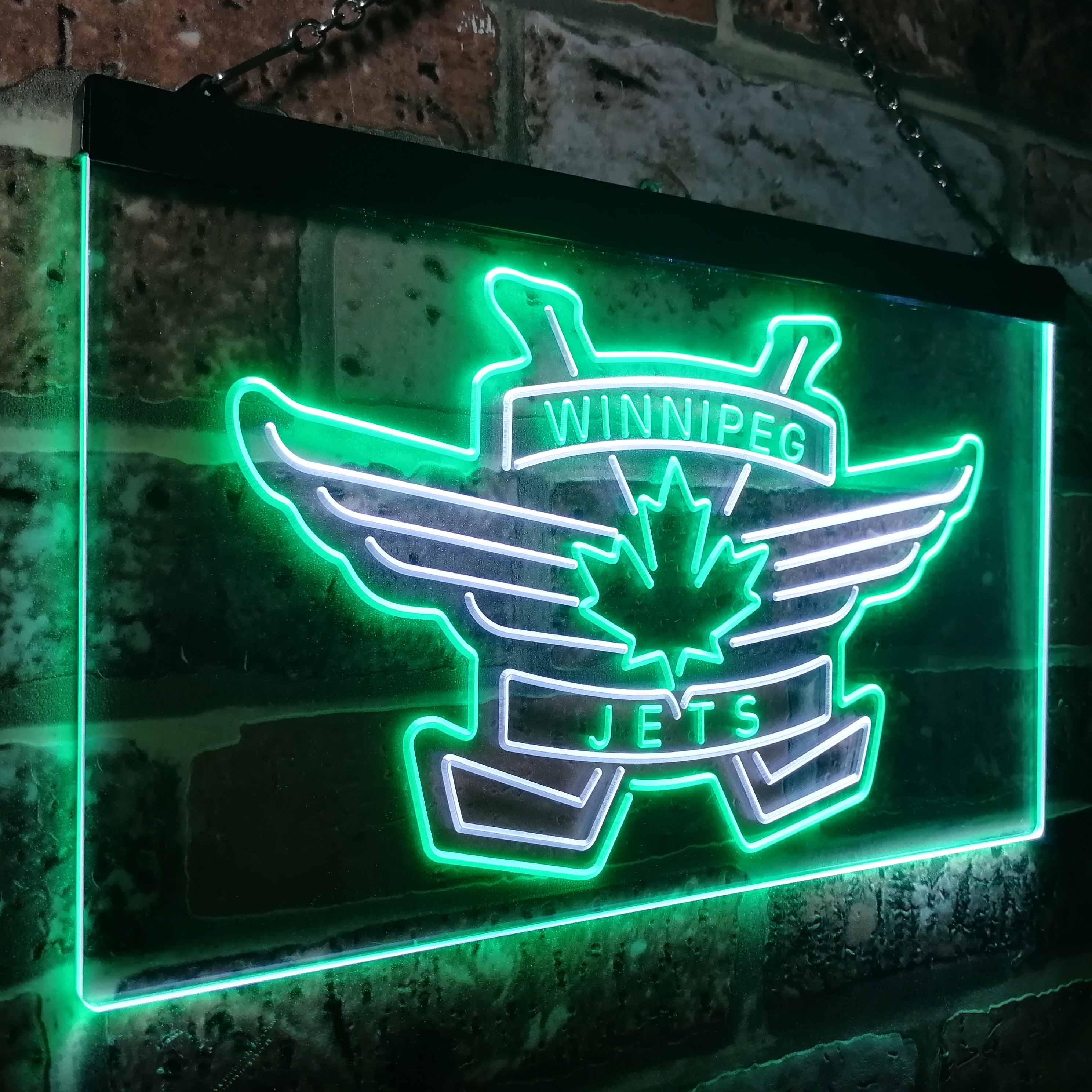Winnipeg Jets Ice Hockey Neon-Like LED Sign - Image 22