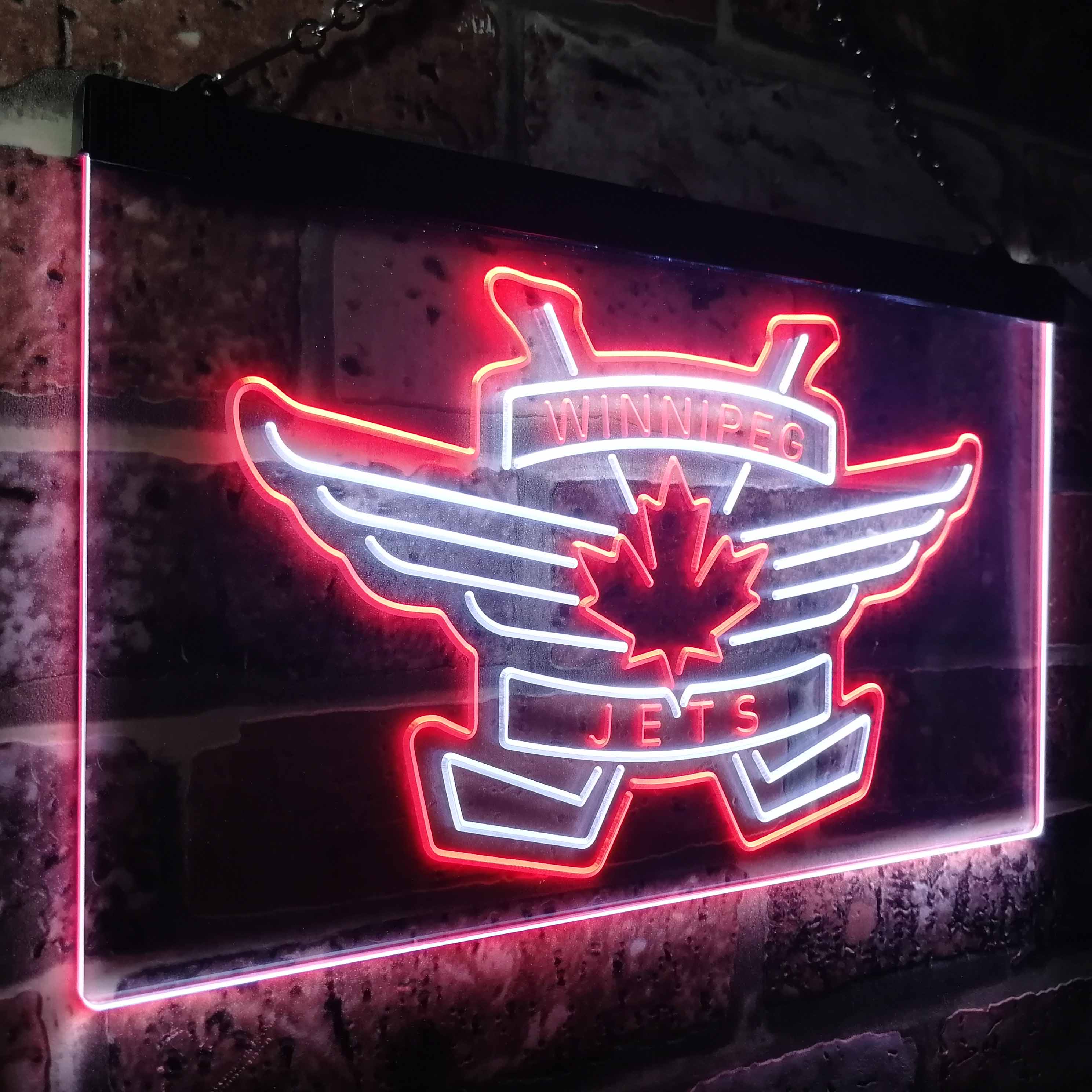 Winnipeg Jets Ice Hockey Neon-Like LED Sign - Image 24