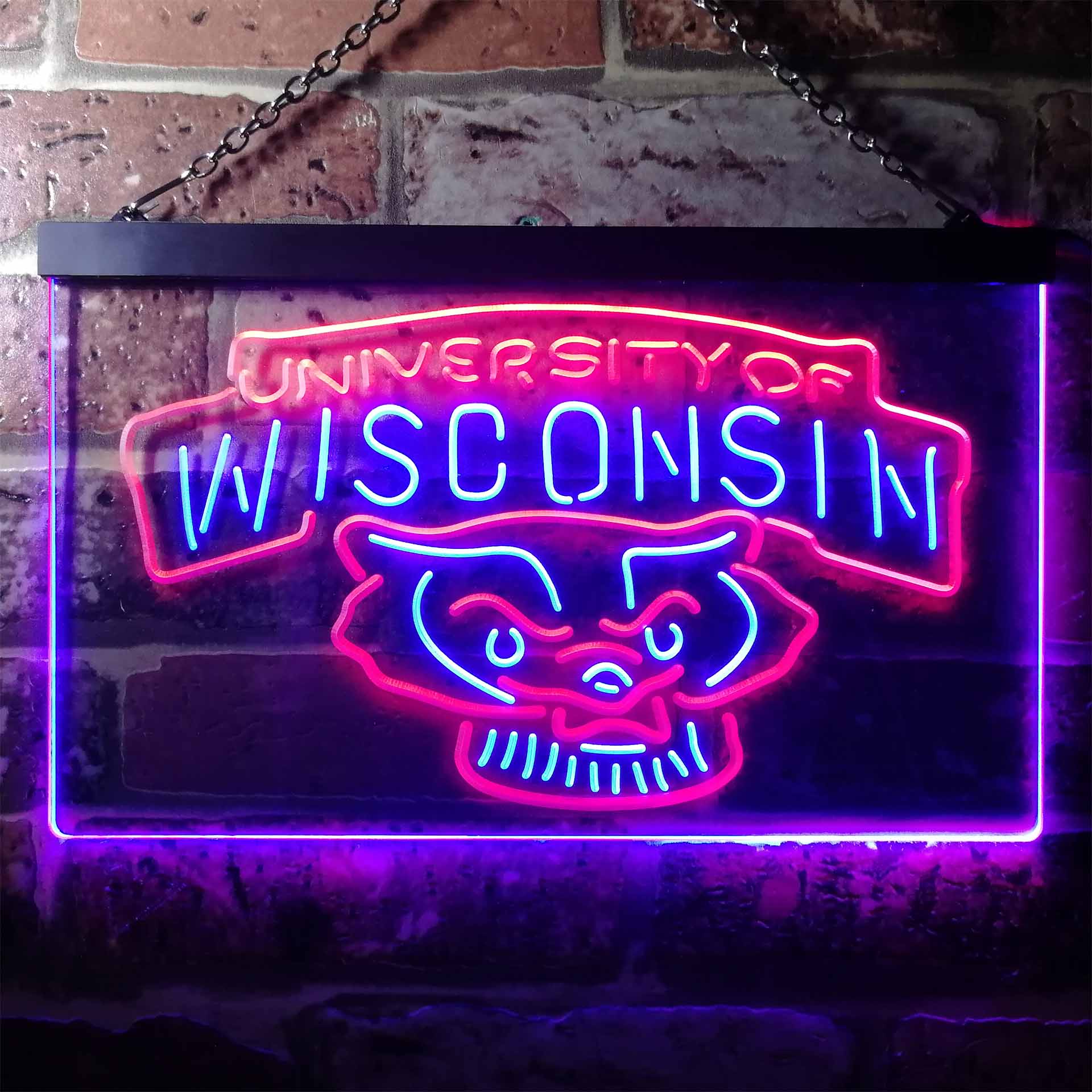 Wisconsin Badgers LED Neon Sign - Image 11
