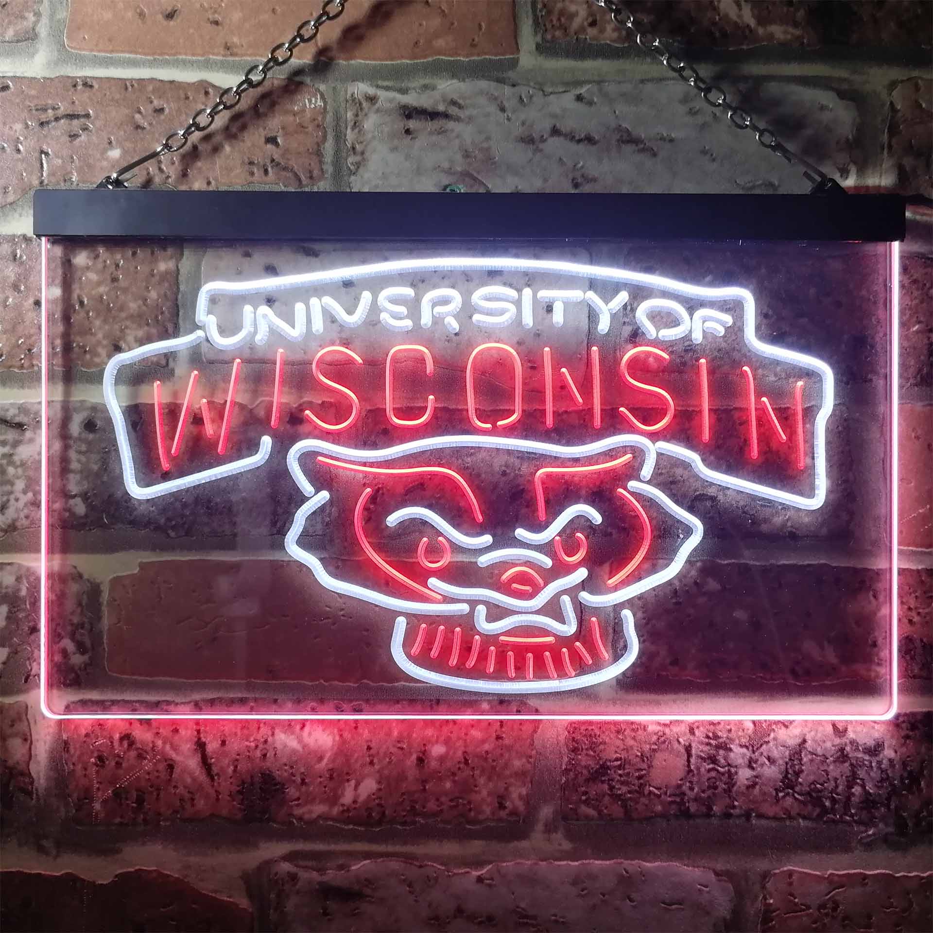 Wisconsin Badgers LED Neon Sign - Image 9