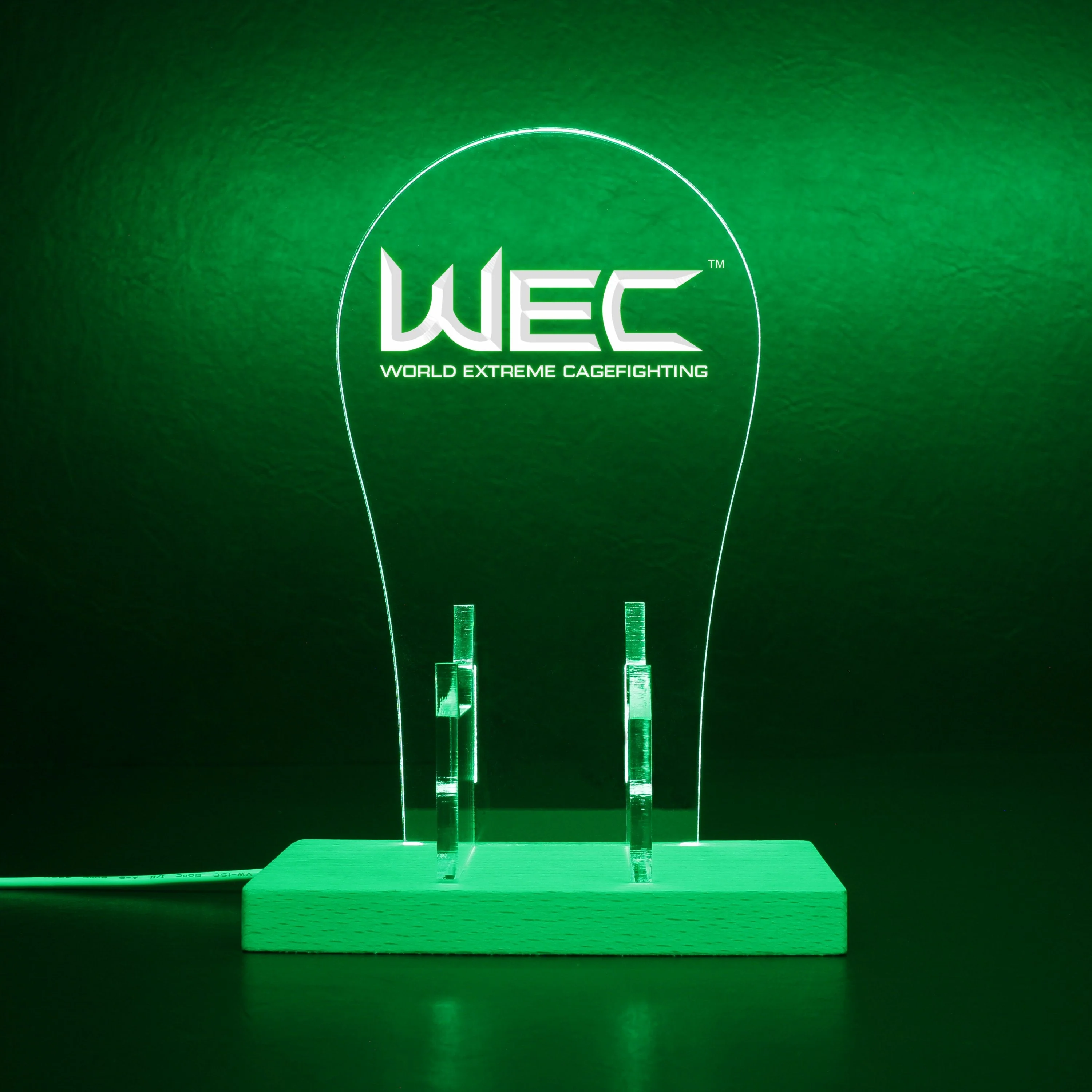 World Extreme Cagefighting LED Gaming Headset Controller Stand - Image 5