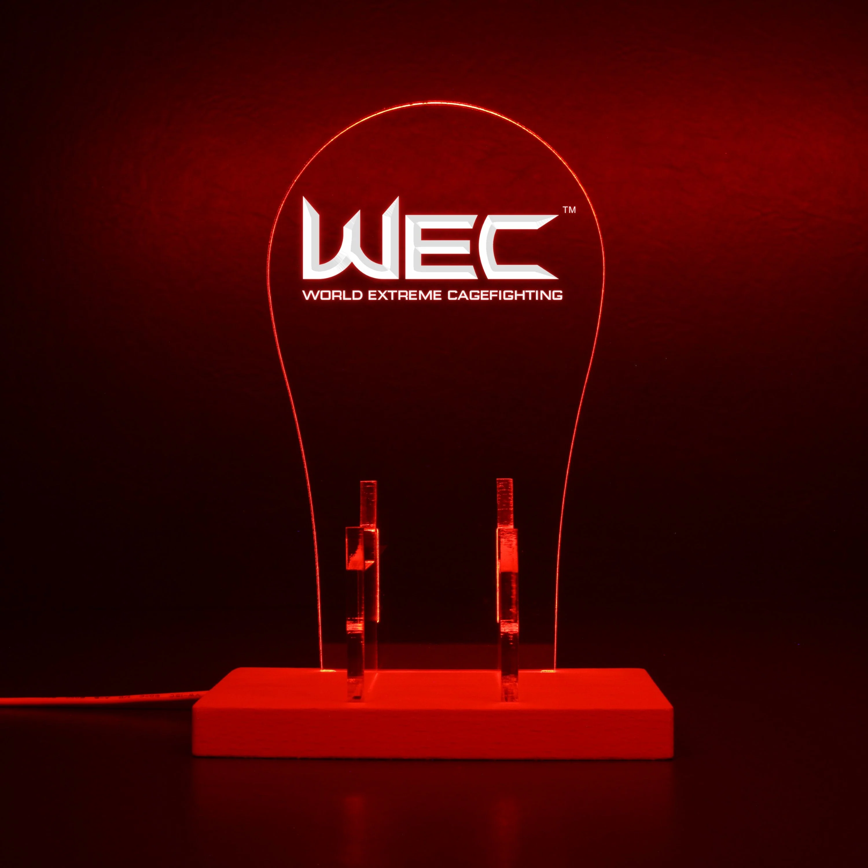 World Extreme Cagefighting LED Gaming Headset Controller Stand - Image 7