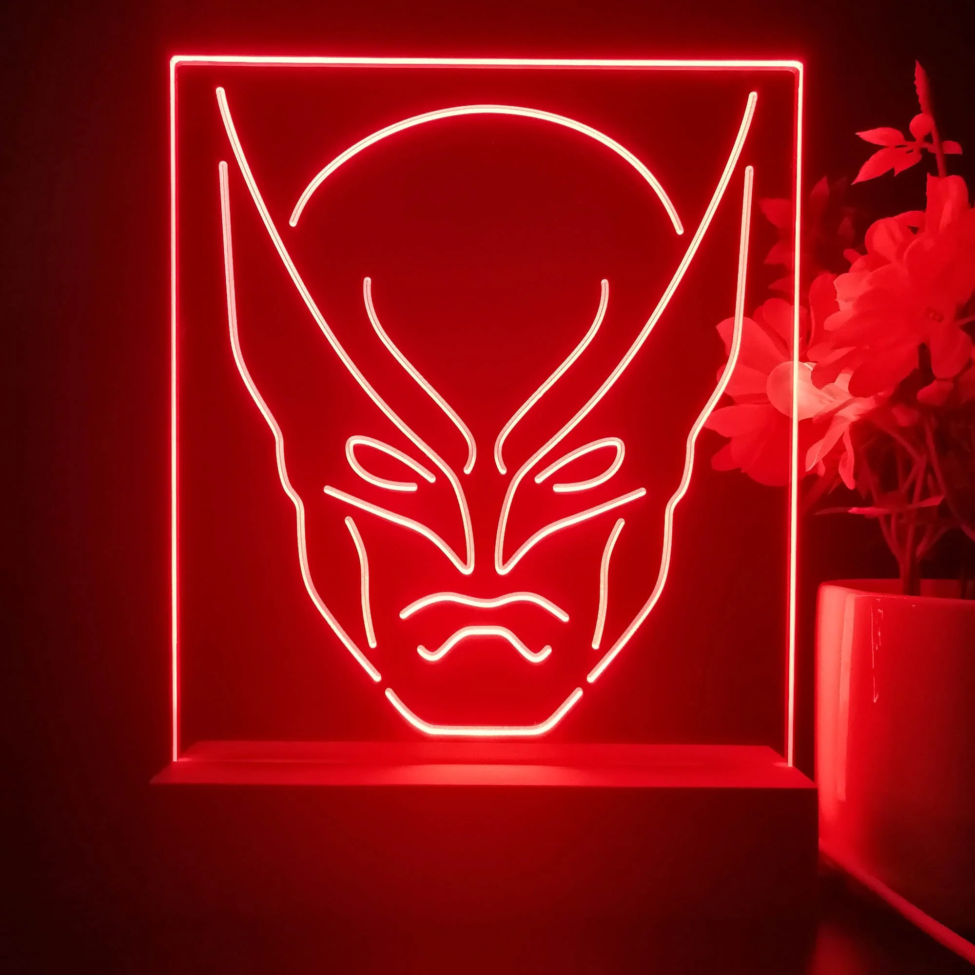X-Men Wolverine Marvels 3D Illusion Night Light Desk Lamp - Image 4