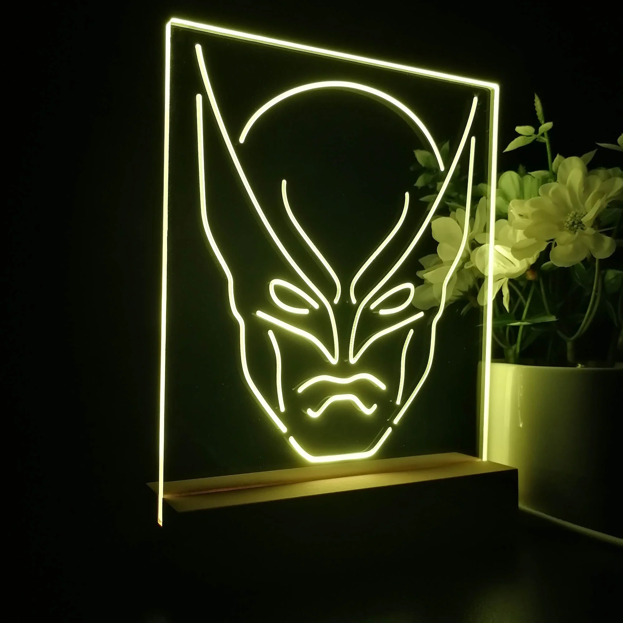 X-Men Wolverine Marvels 3D Illusion Night Light Desk Lamp - Image 5
