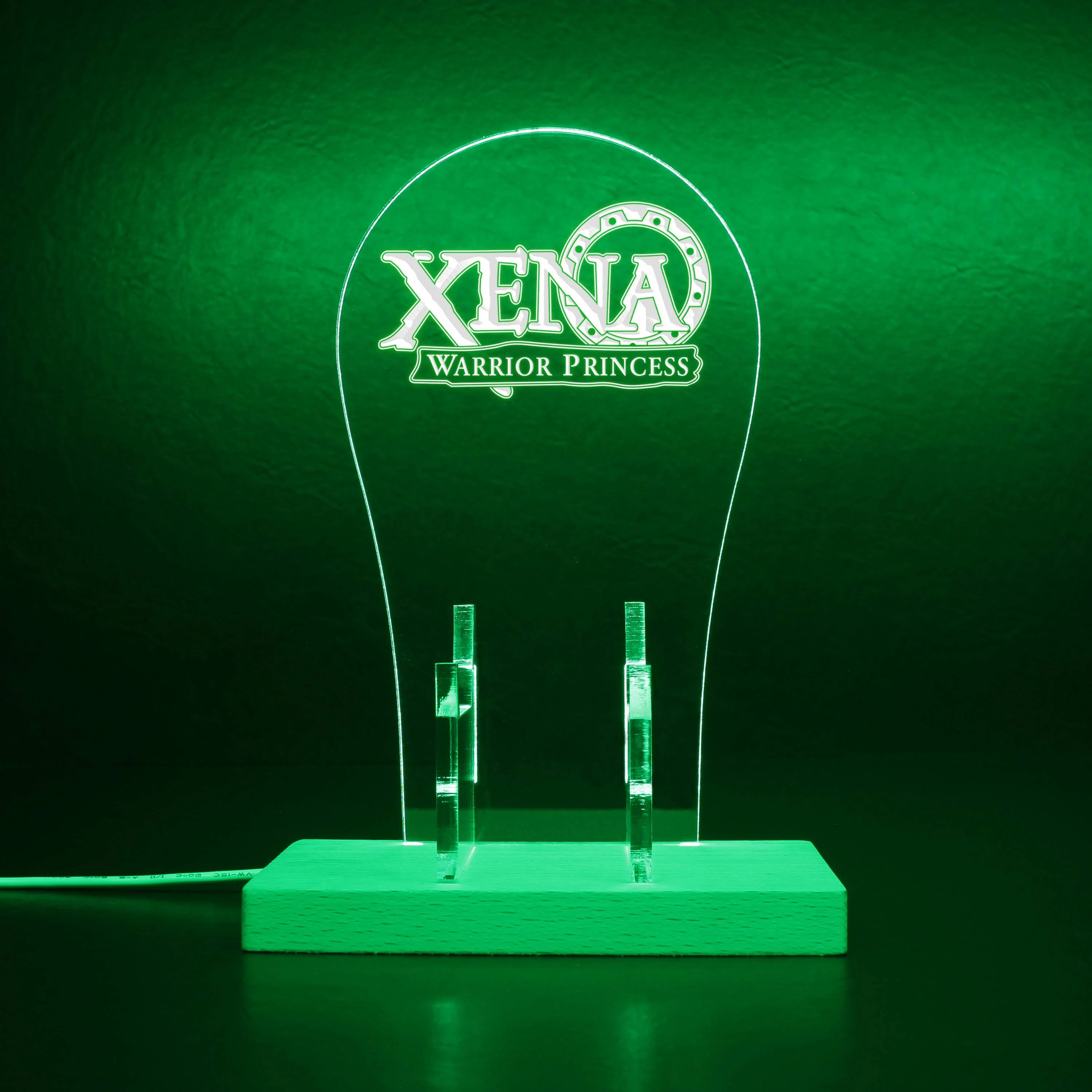 Xena Warrior Princess RGB LED Gaming Headset Controller Stand - Image 4