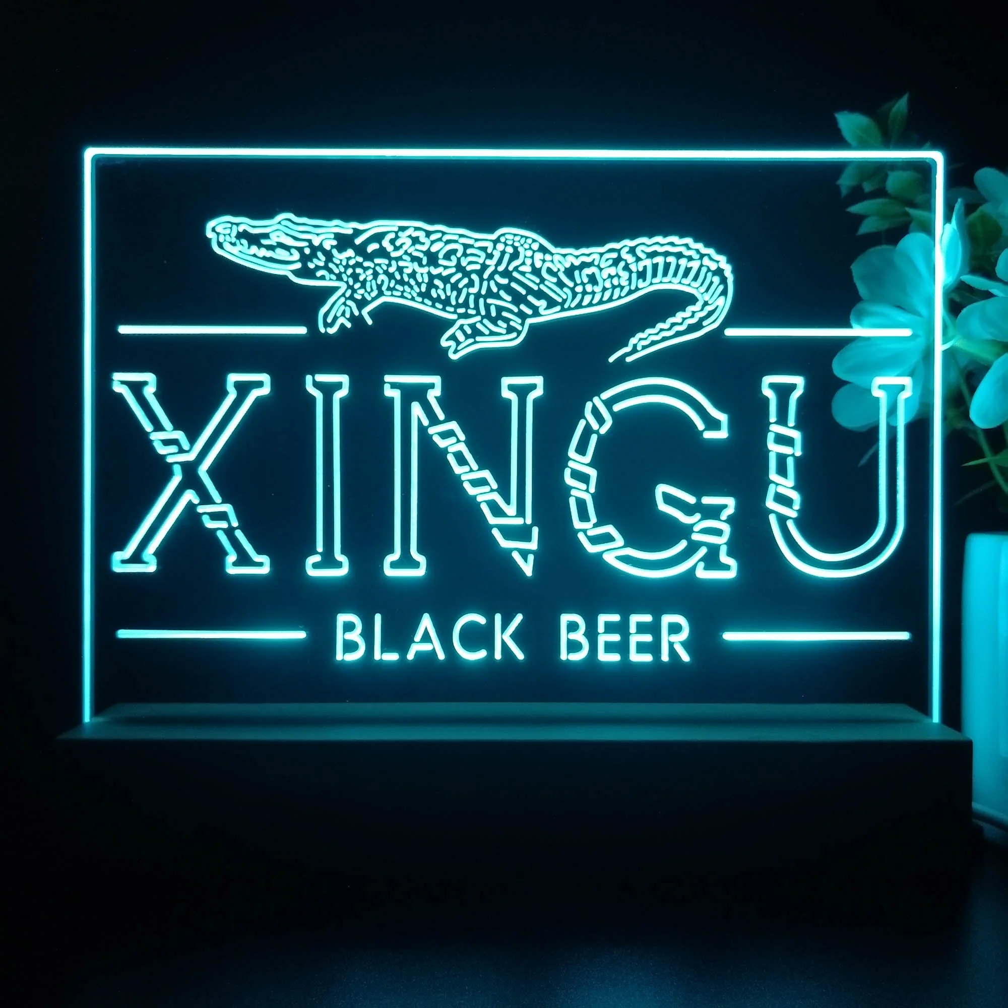 Xingu Black Beer Neon Sign Pub Bar Lamp - Image 3