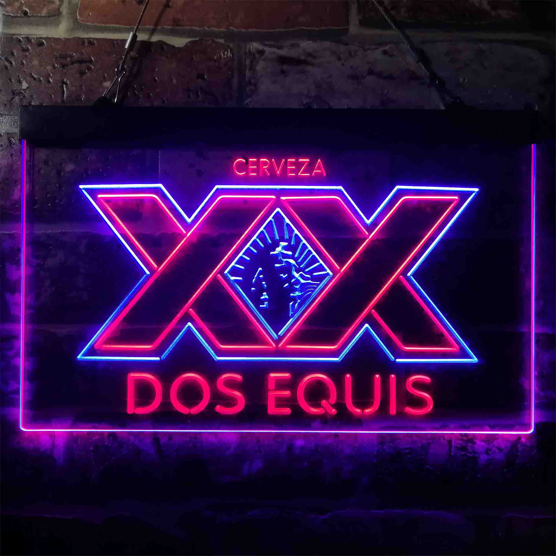 XX Dos Equis Beer Neon-Like LED Sign - Image 13